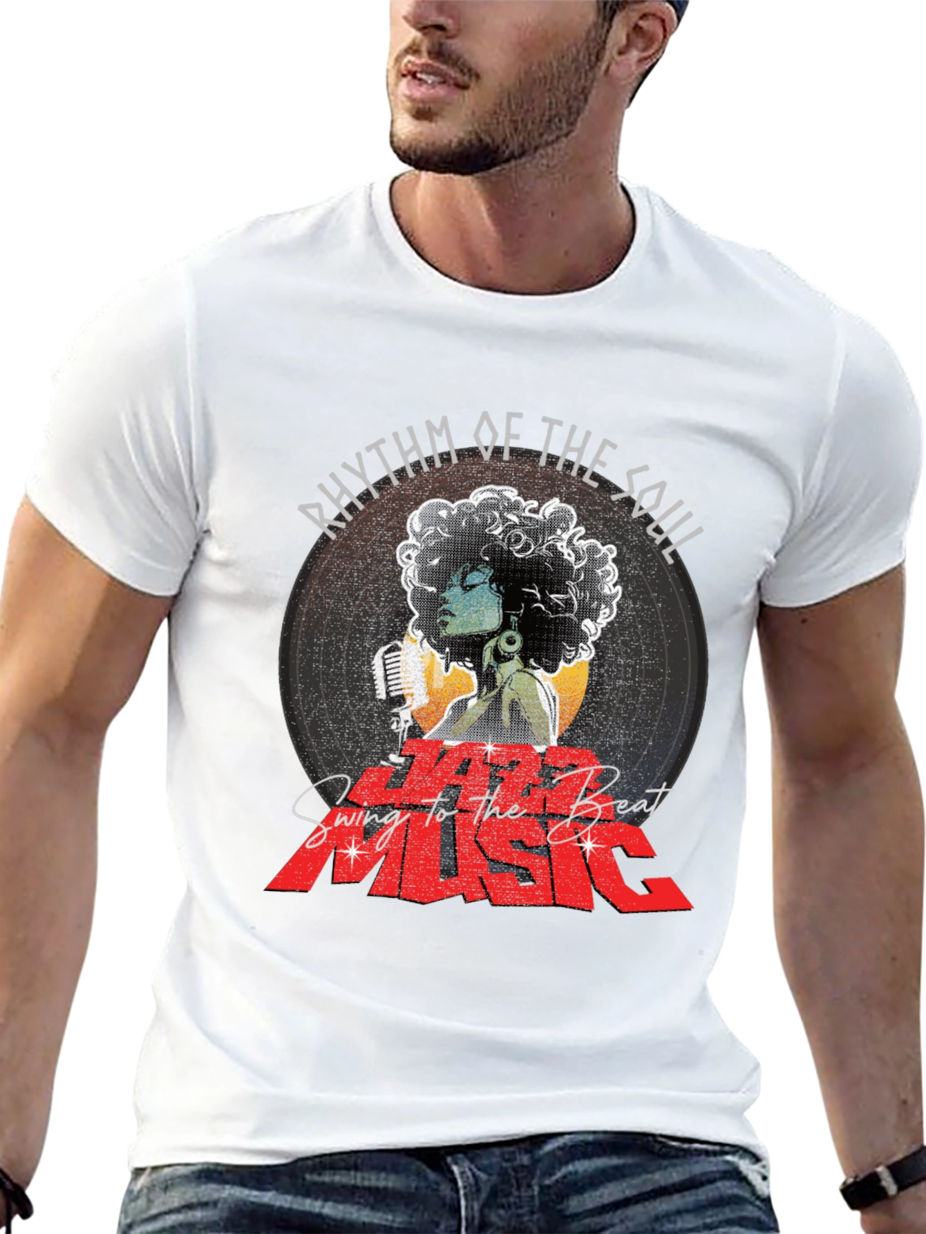 Rhythm of the Soul Jazz Music T-Shirt