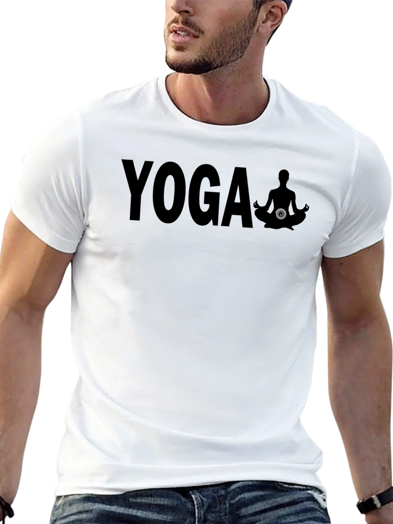 Yoga Graphic Tee - Meditate in Style!