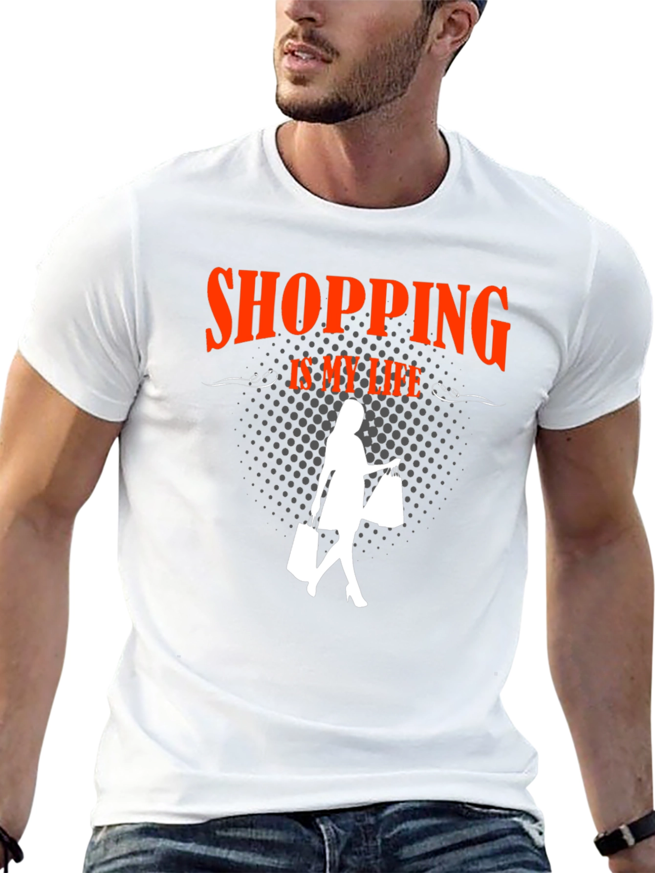 Shopping is My Life Graphic T-Shirt