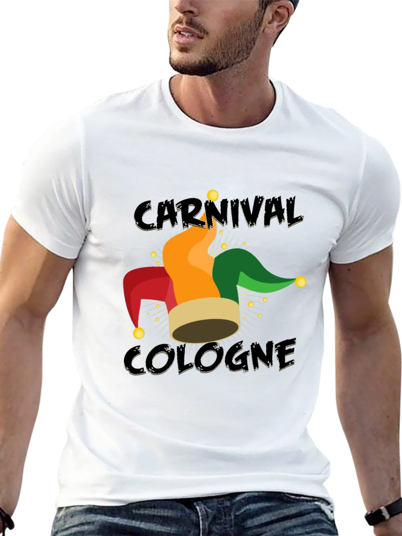 Carnival Cologne Jester Hat T-Shirt
