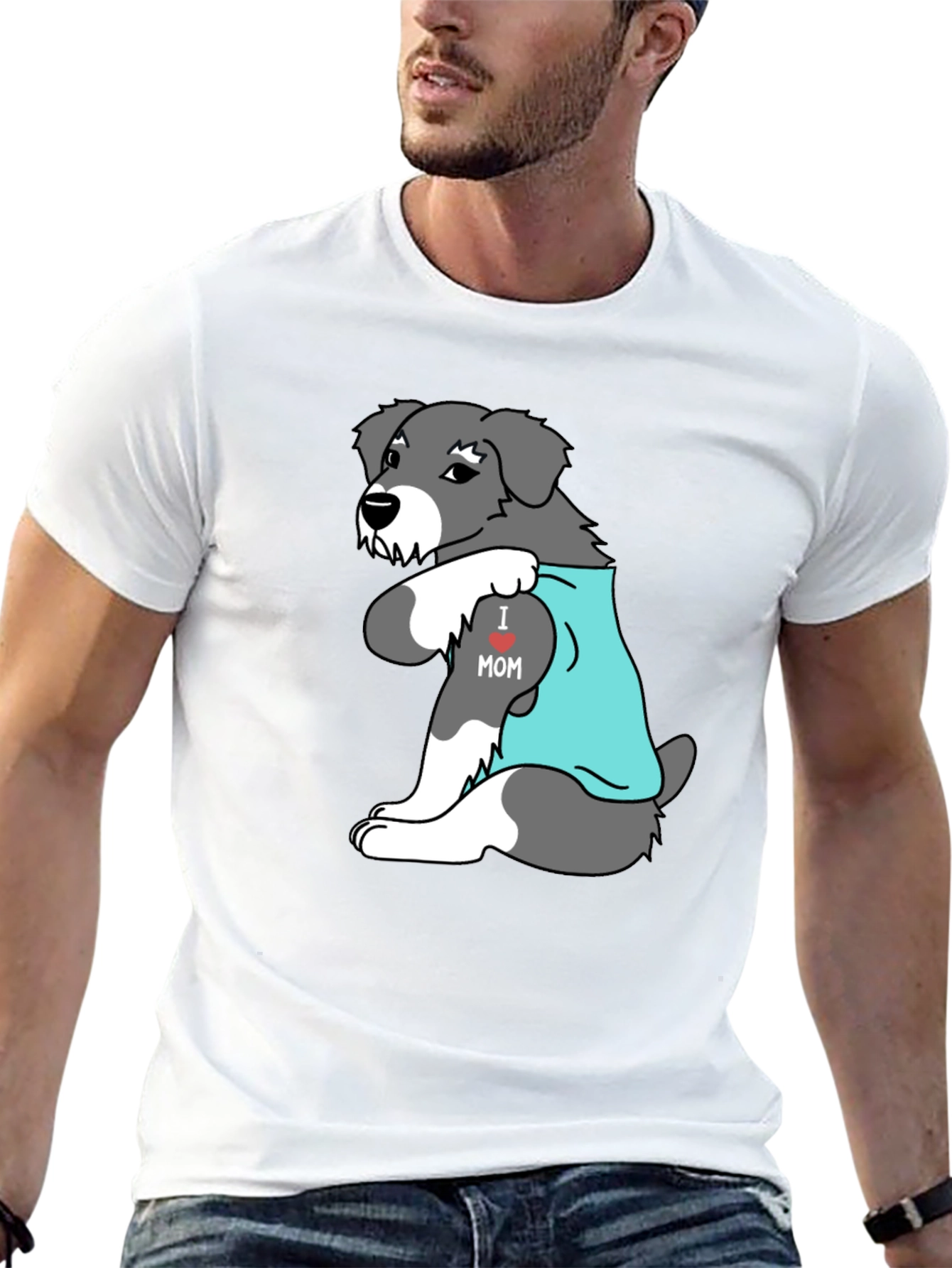 Dog Mom Tee - Adorable Pet Lover T-Shirt