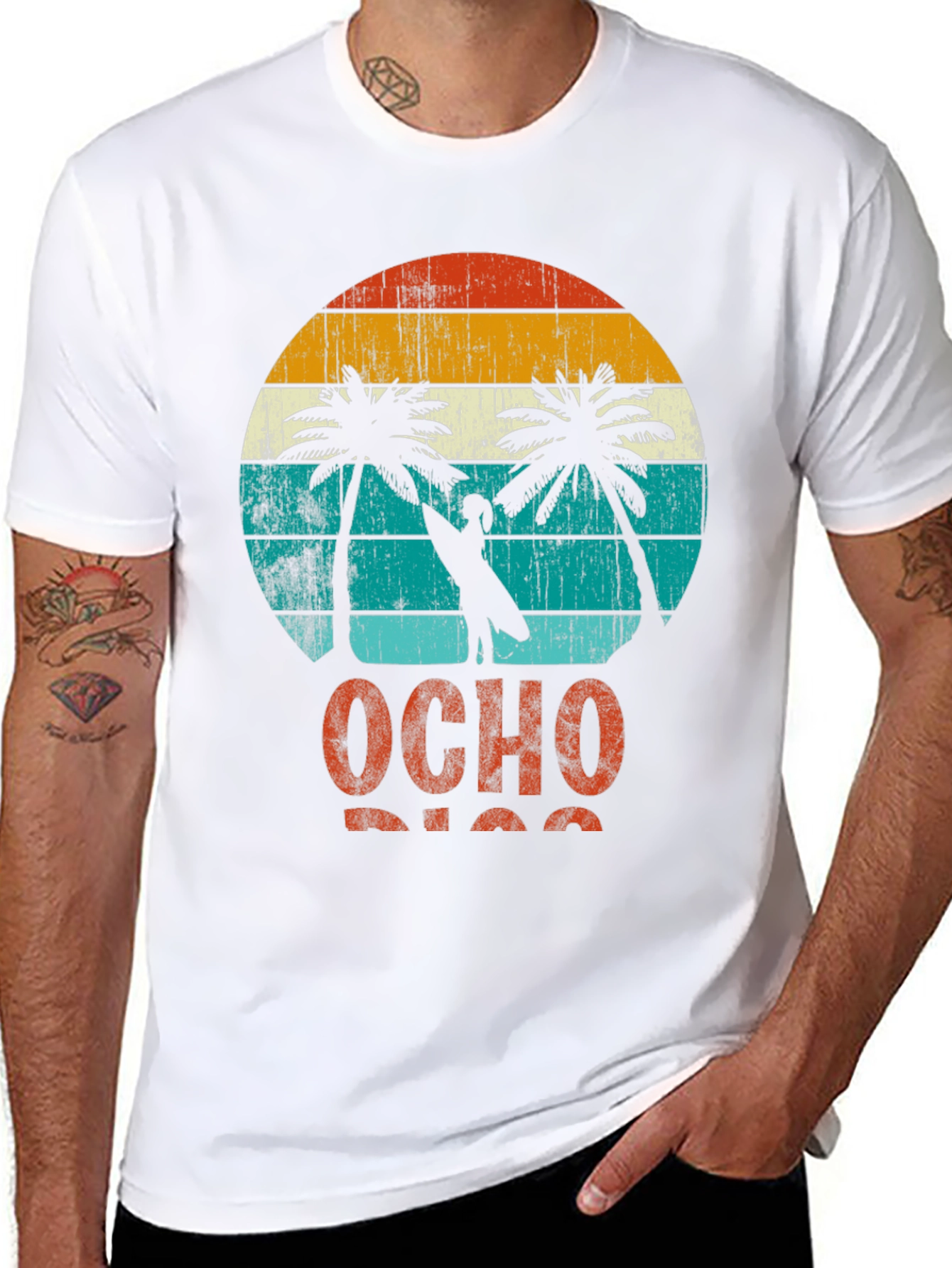Ocho Rios Retro Graphic Tee