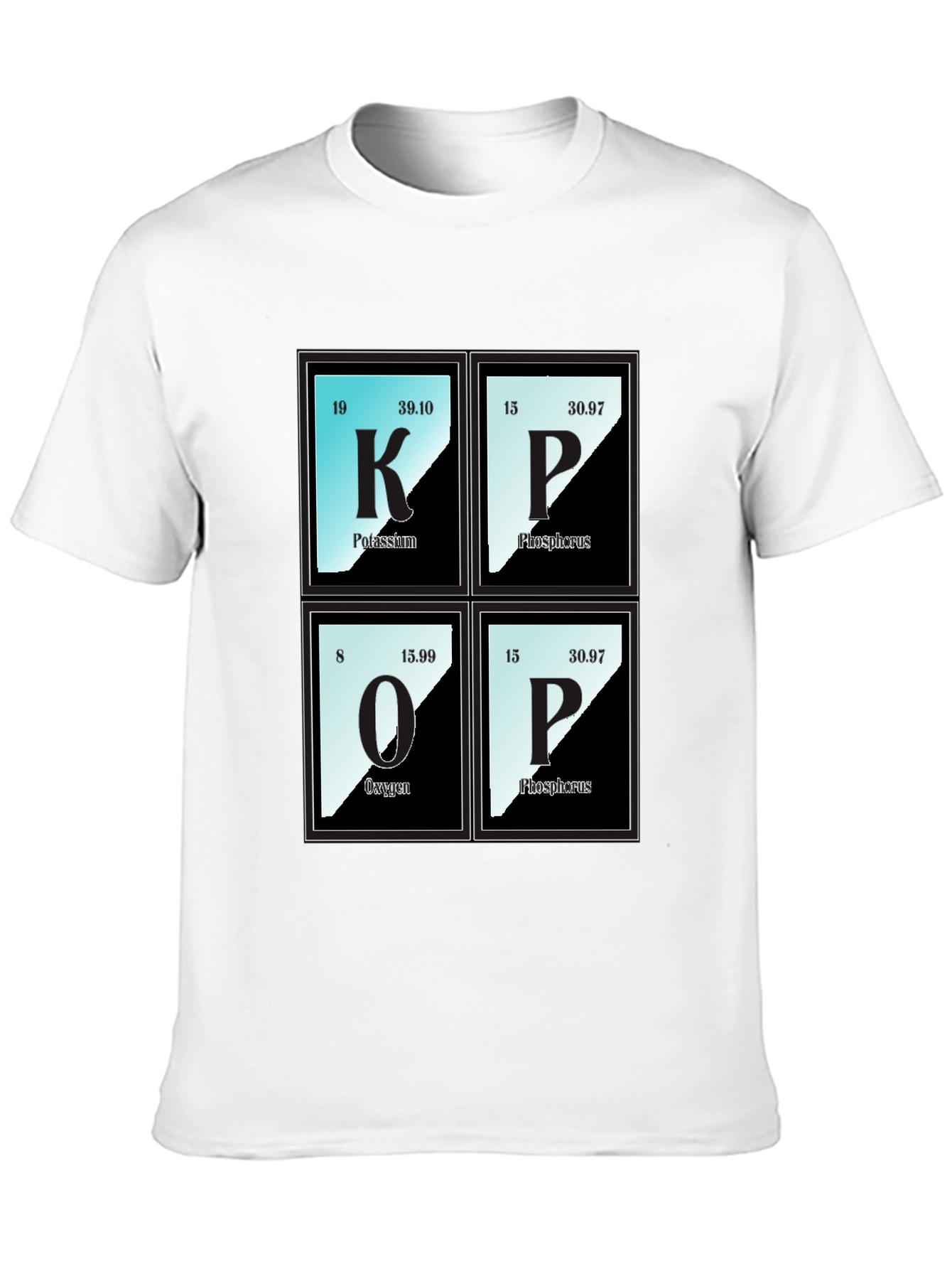 KOP Elements T-Shirt Science Geek Chemistry Shirt