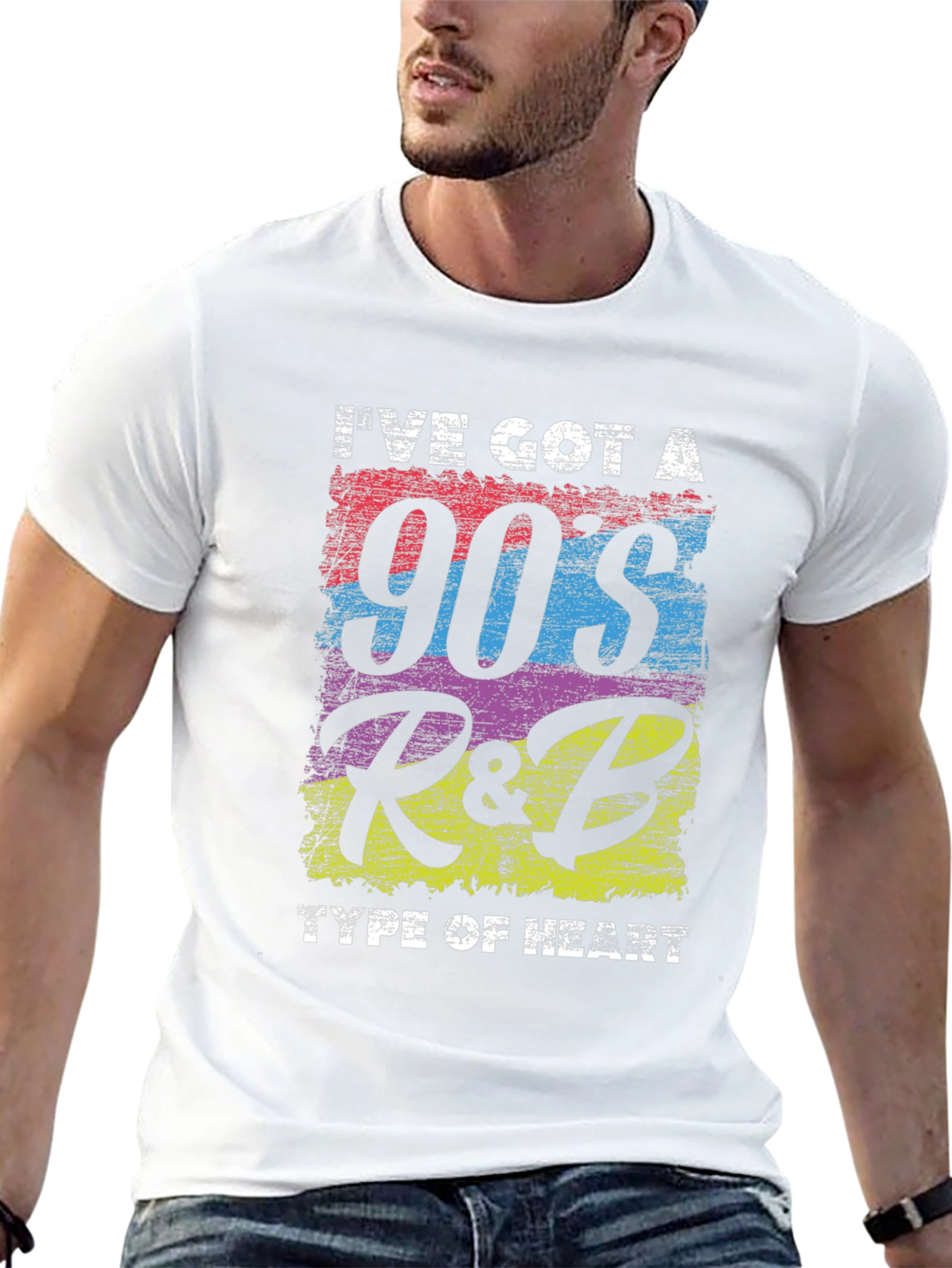 90s R&B Heart T-Shirt