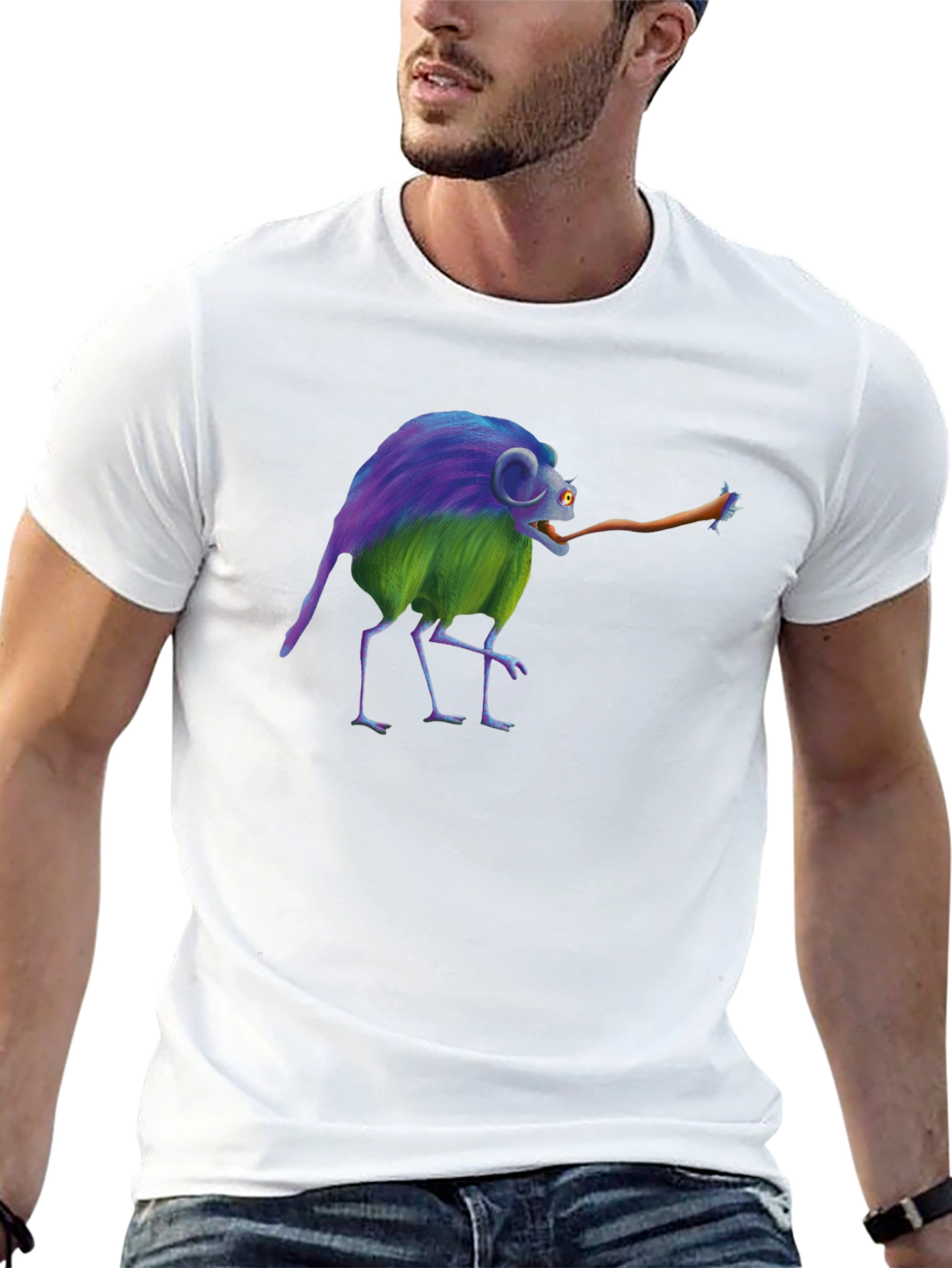 Monster T-Shirt Funky Graphic Tee