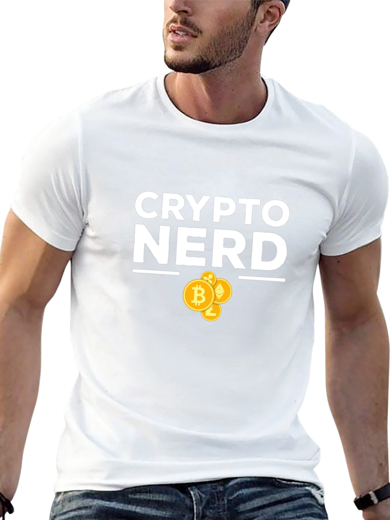 Crypto Nerd Black T-Shirt