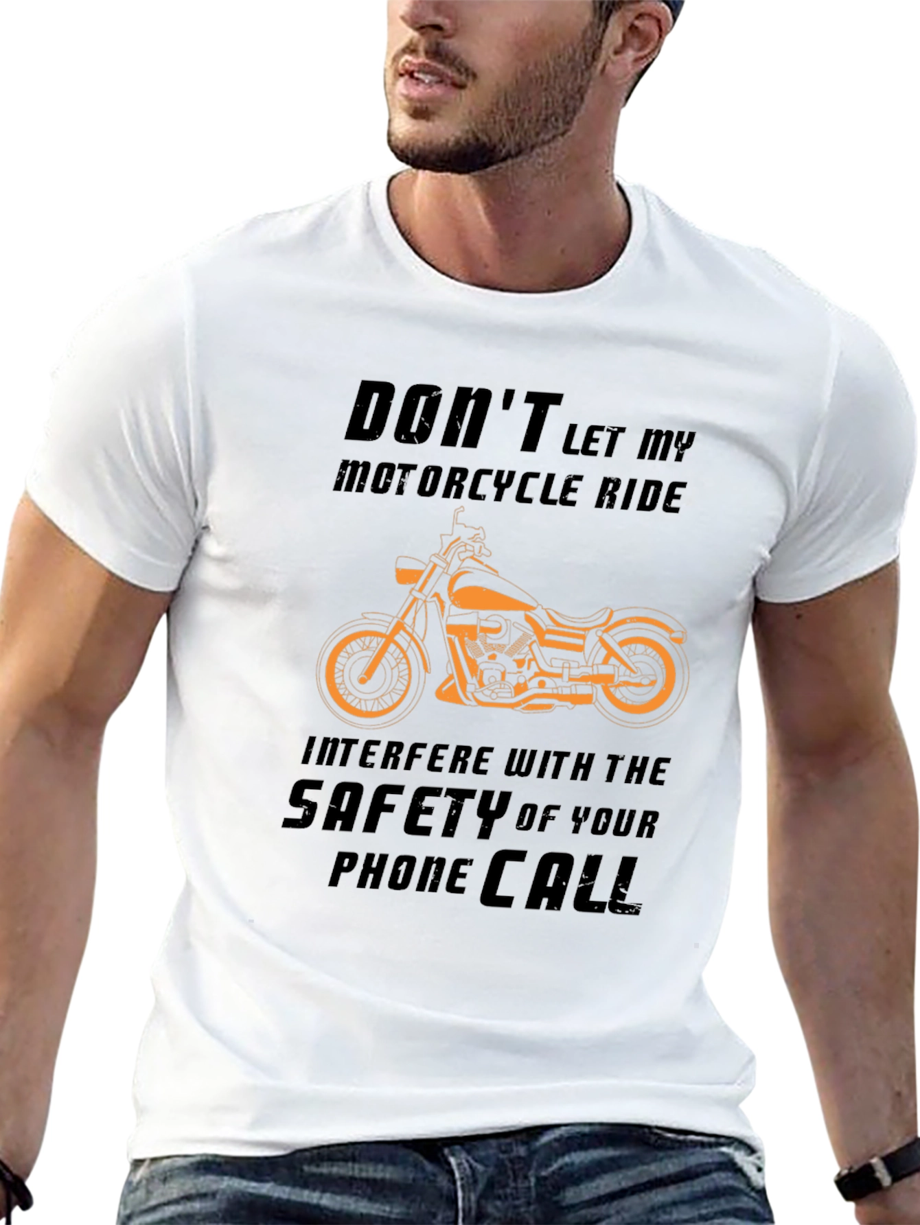 Motorcycle Ride T-Shirt - Safety First!