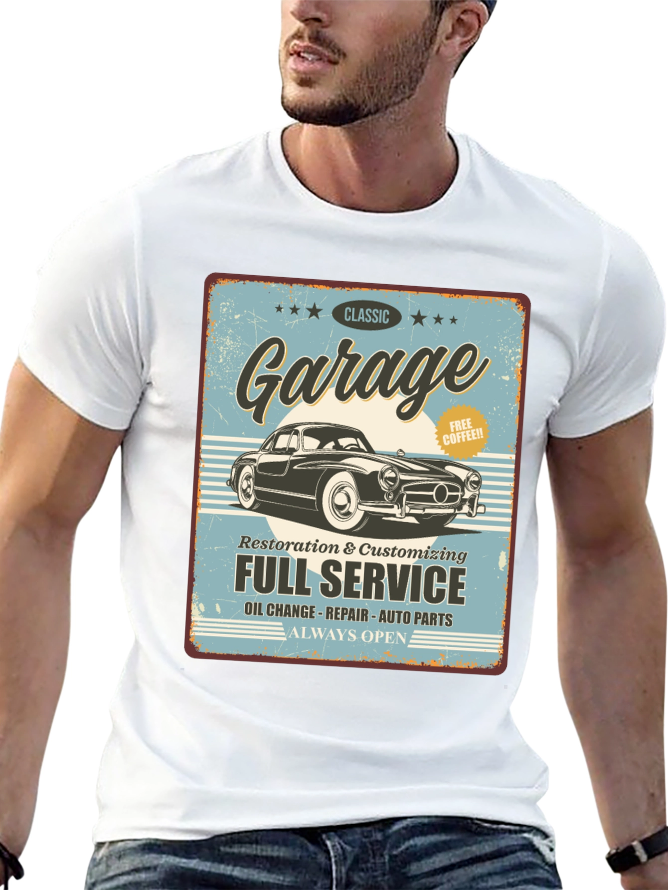Classic Garage Full Service T-Shirt