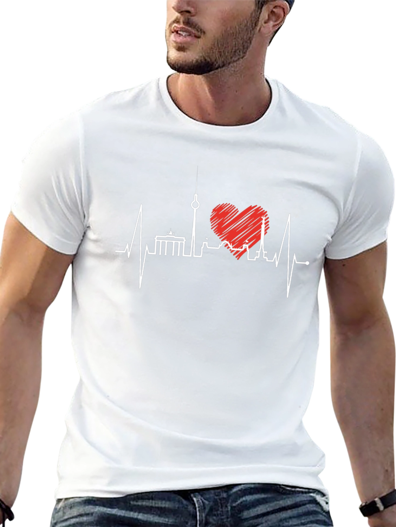 Berlin Heartbeat T-Shirt - City Love Tee