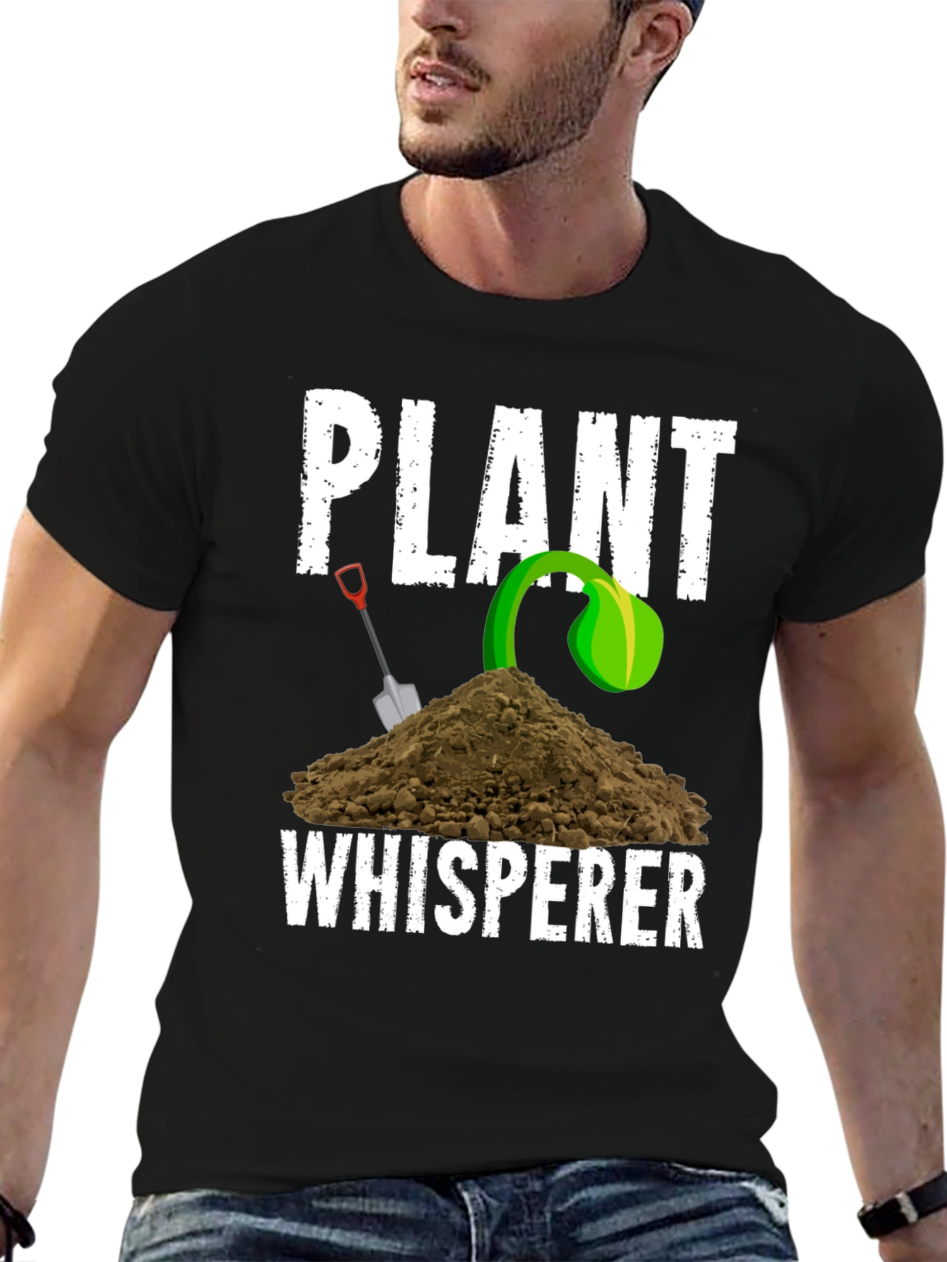 Plant Whisperer Graphic T-Shirt - Gardener Gift