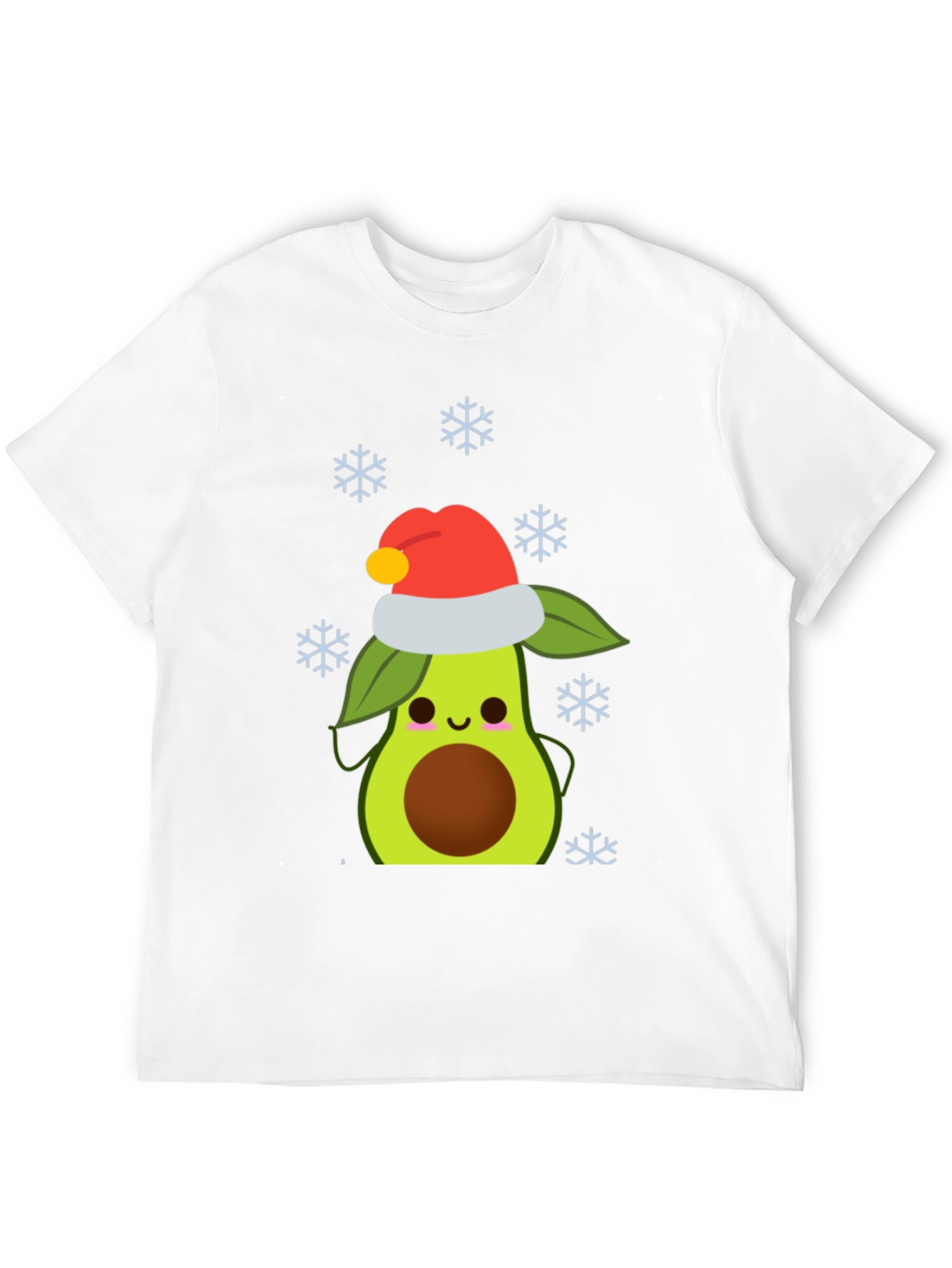 Christmas Avocado Santa T-Shirt