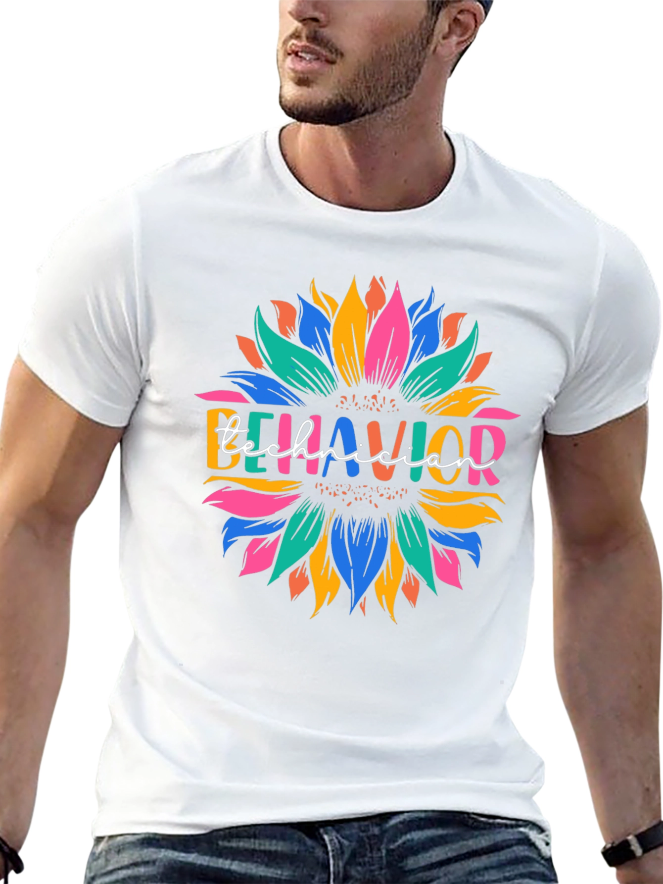 Behavior Technician Sunflower T-Shirt