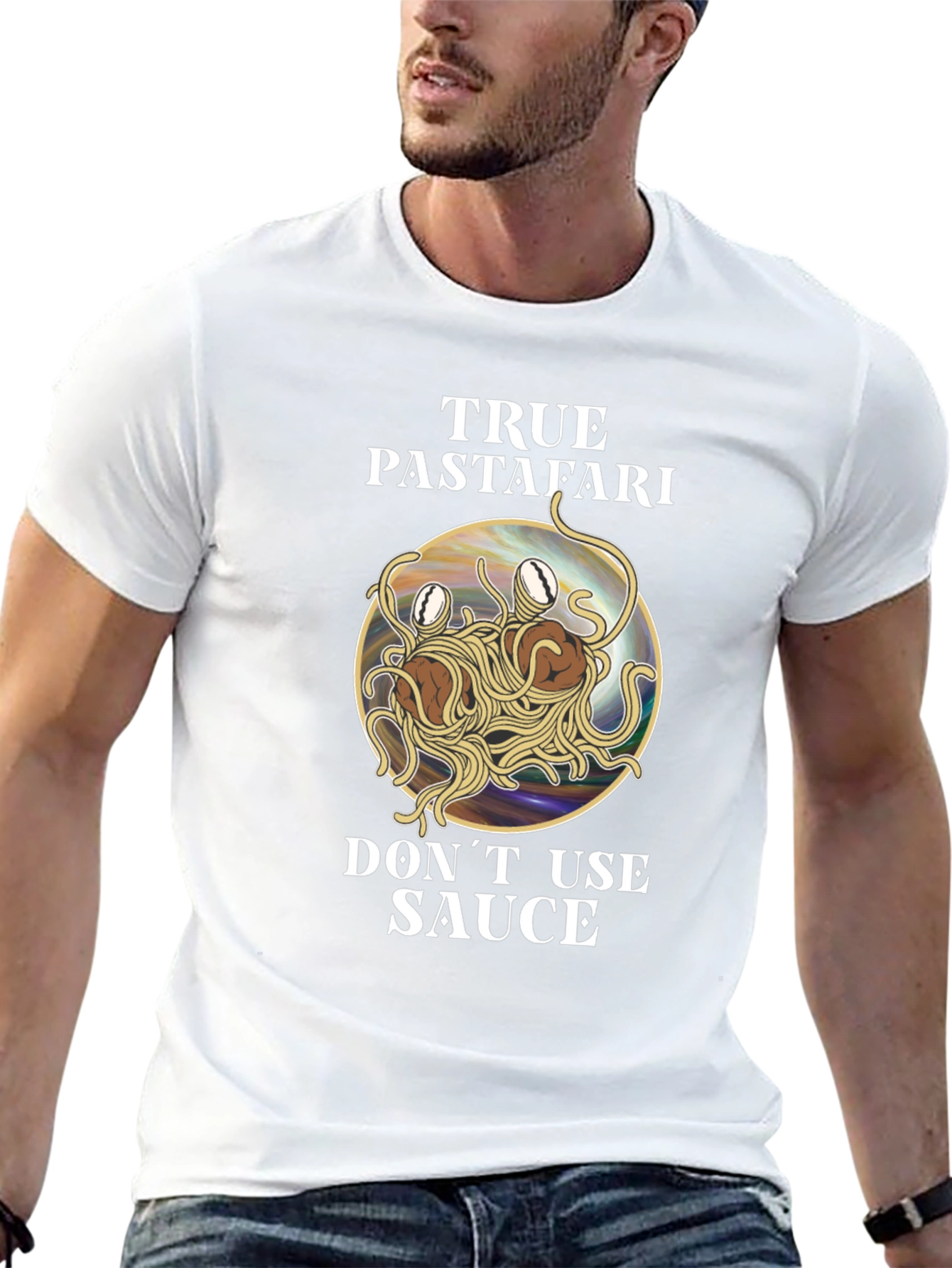 True Pastafari T-Shirt - Flying Spaghetti Monster Tee