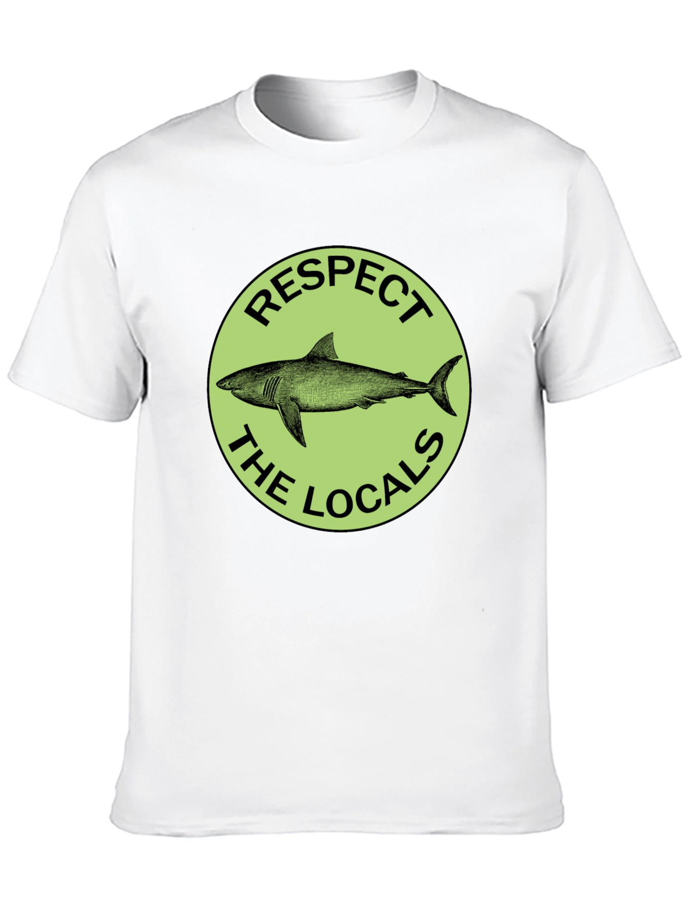 Respect the Locals Shark Graphic Tee