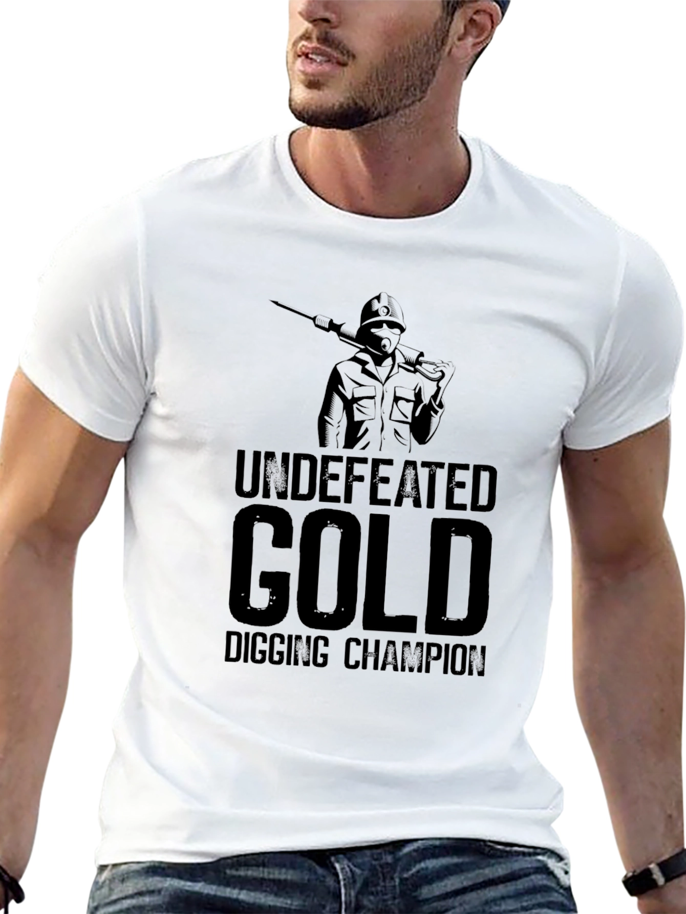 Undefeated Gold Digging Champion T-Shirt
