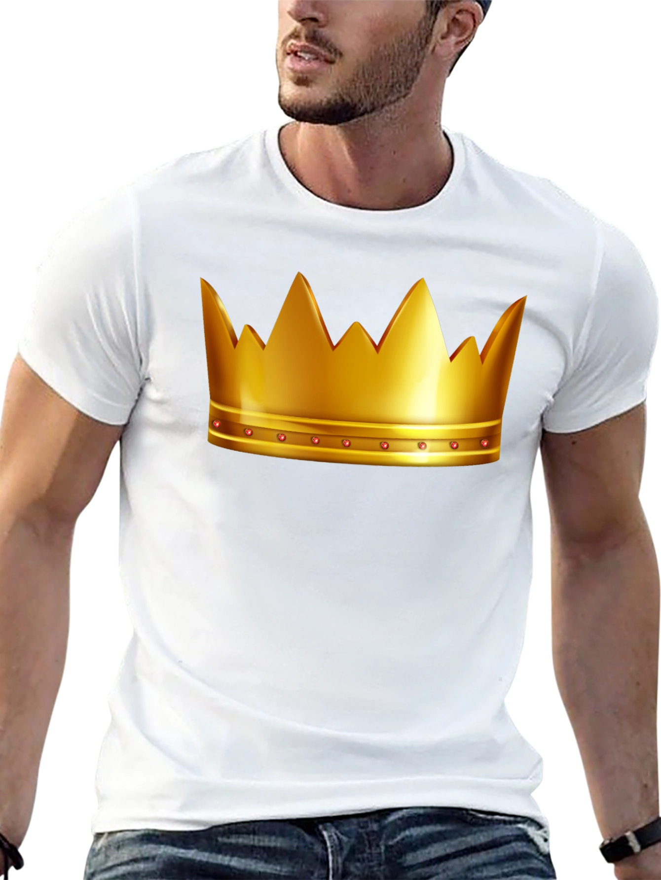 Royal Crown Graphic Tee - Kingly Black T-Shirt