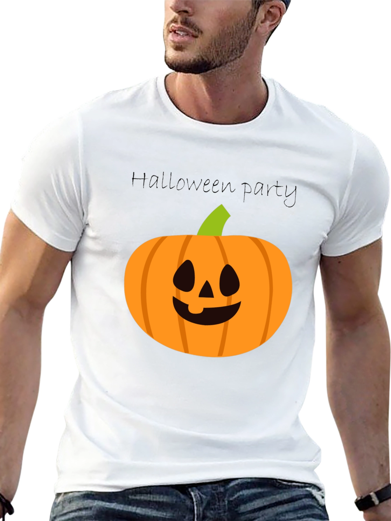 Halloween Party Pumpkin Graphic Tee