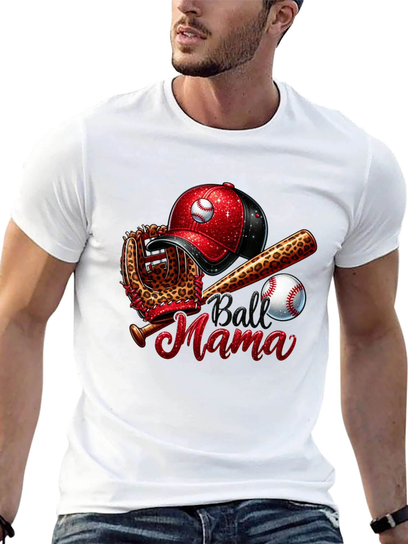 Ball Mama Baseball T-Shirt