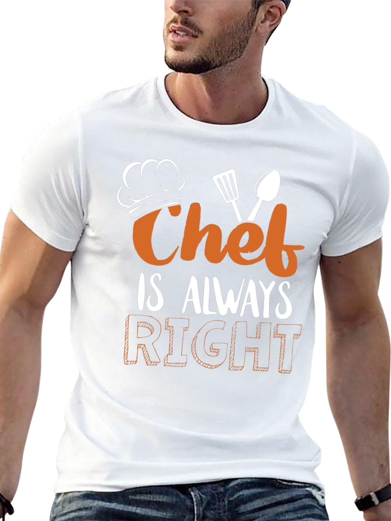 Chef Is Always Right Graphic Tee