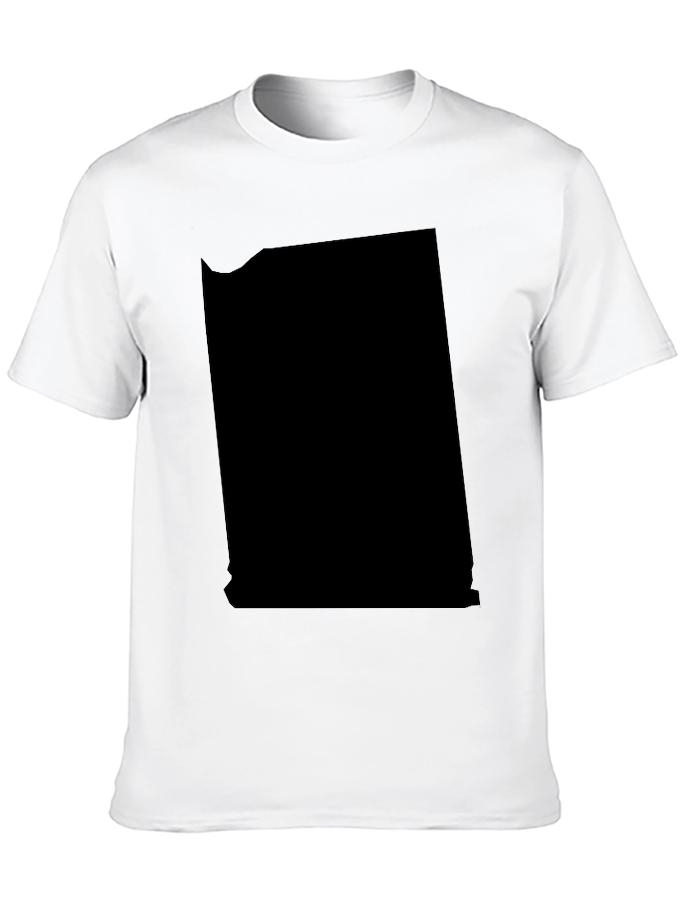 Mens Black Short Sleeve Crew Neck T-Shirt
