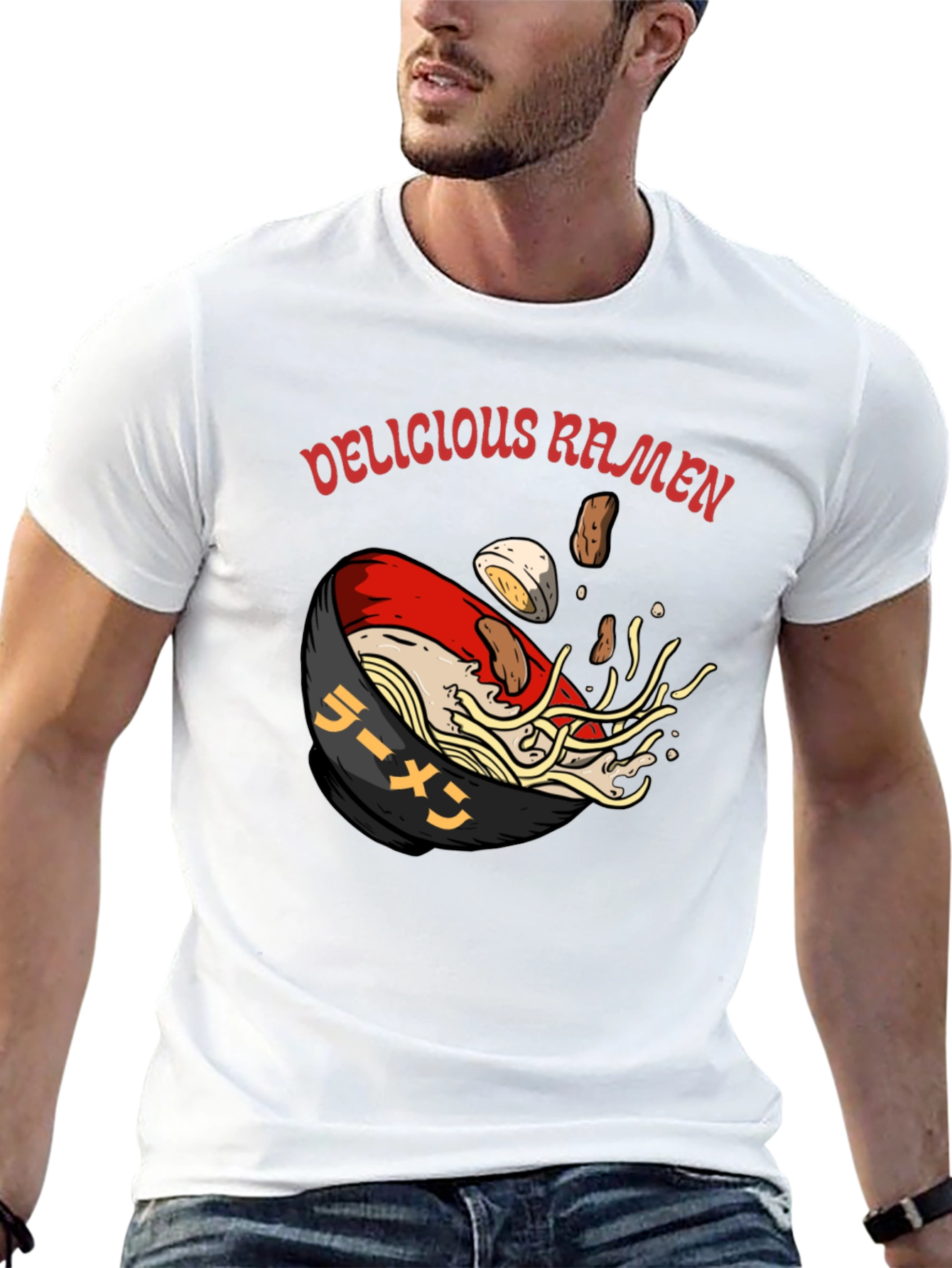 Delicious Ramen Graphic T-Shirt