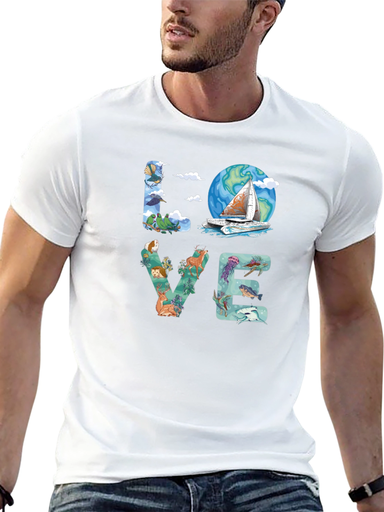 Love Nature Graphic Tee