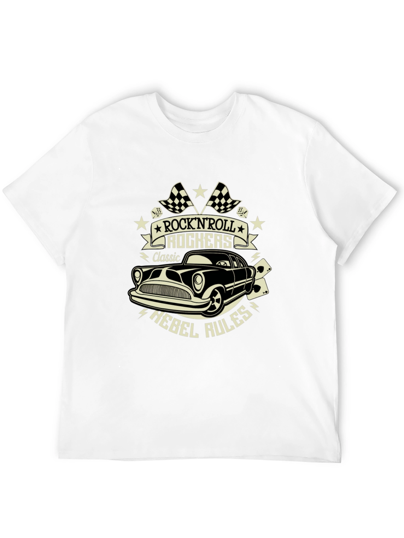 RocknRoll Rockers Classic Rebel Rules Tee