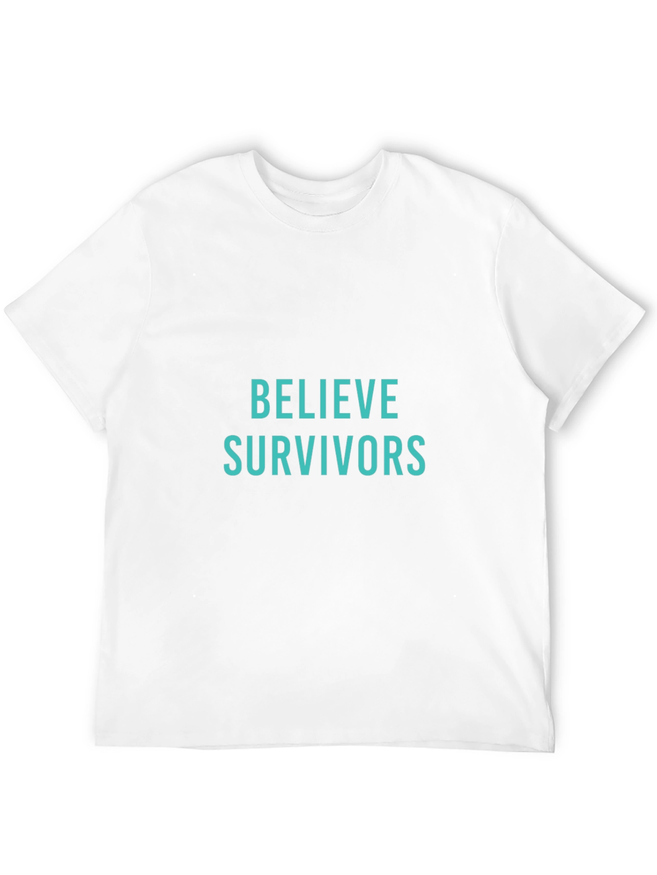 Believe Survivors Graphic Tee - Black Cotton Shirt