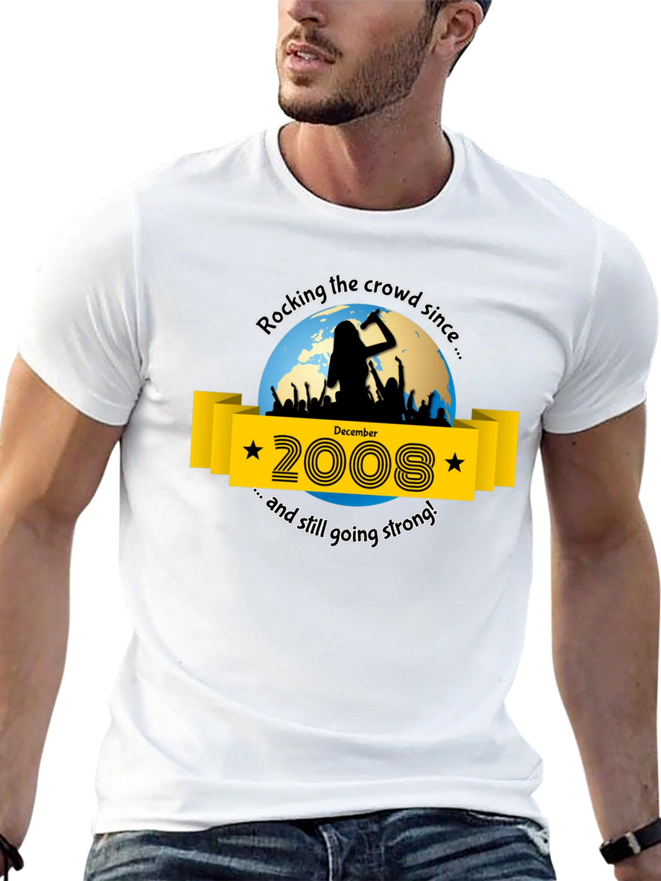 Rocking Since 2008 T-Shirt