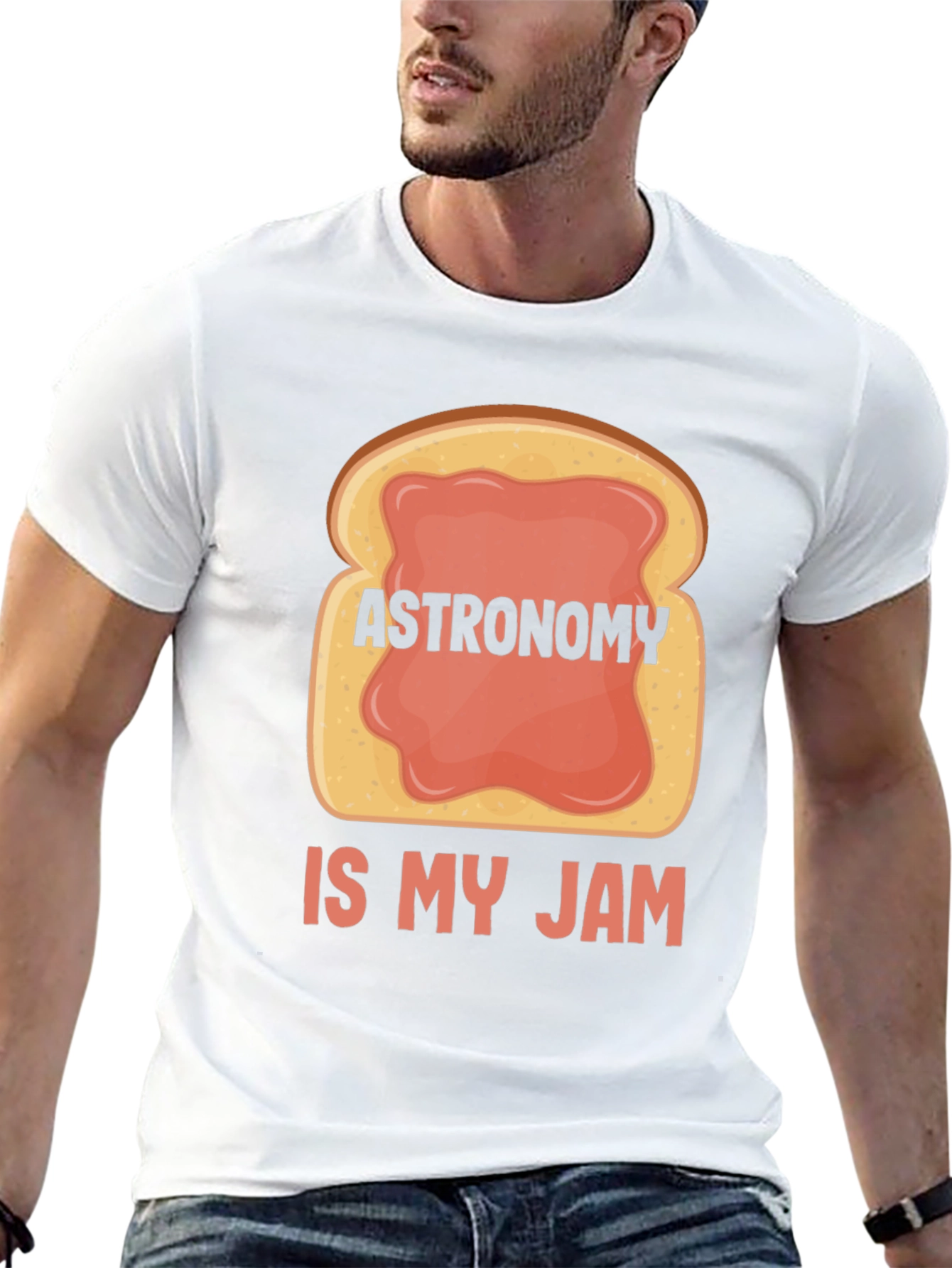 Astronomy Is My Jam T-Shirt Funny Space Science Tee