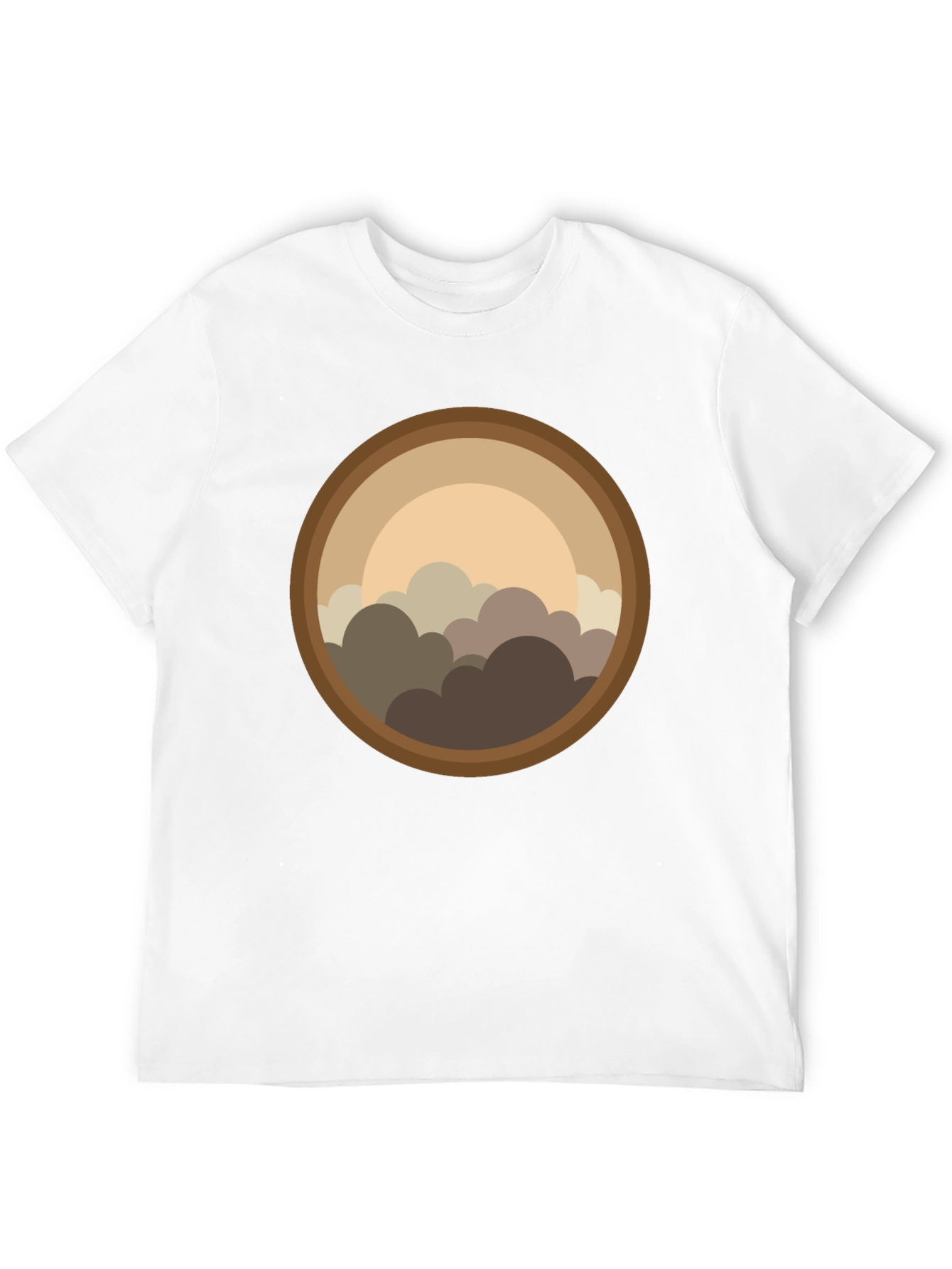 Retro Graphic T-Shirt - Cloudscape Design