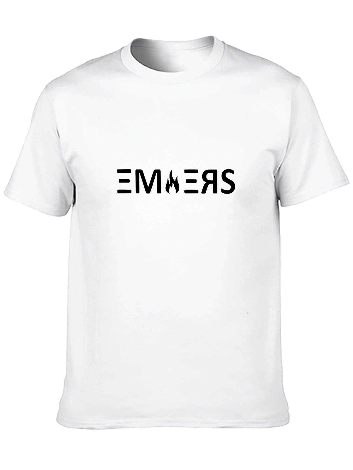 Embers T-Shirt - Black - Stylish Graphic Tee