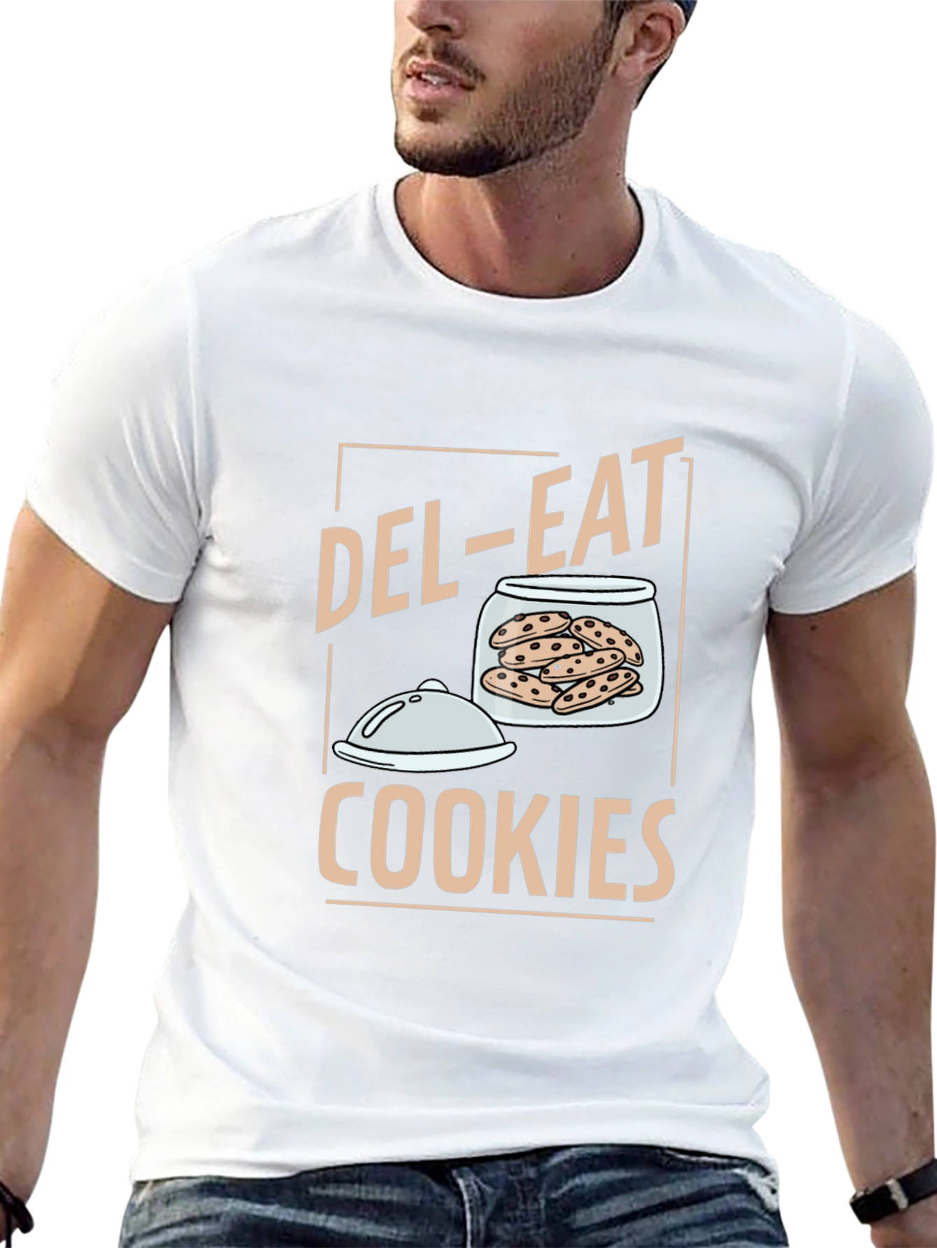 Del-eat Cookies Black T-Shirt