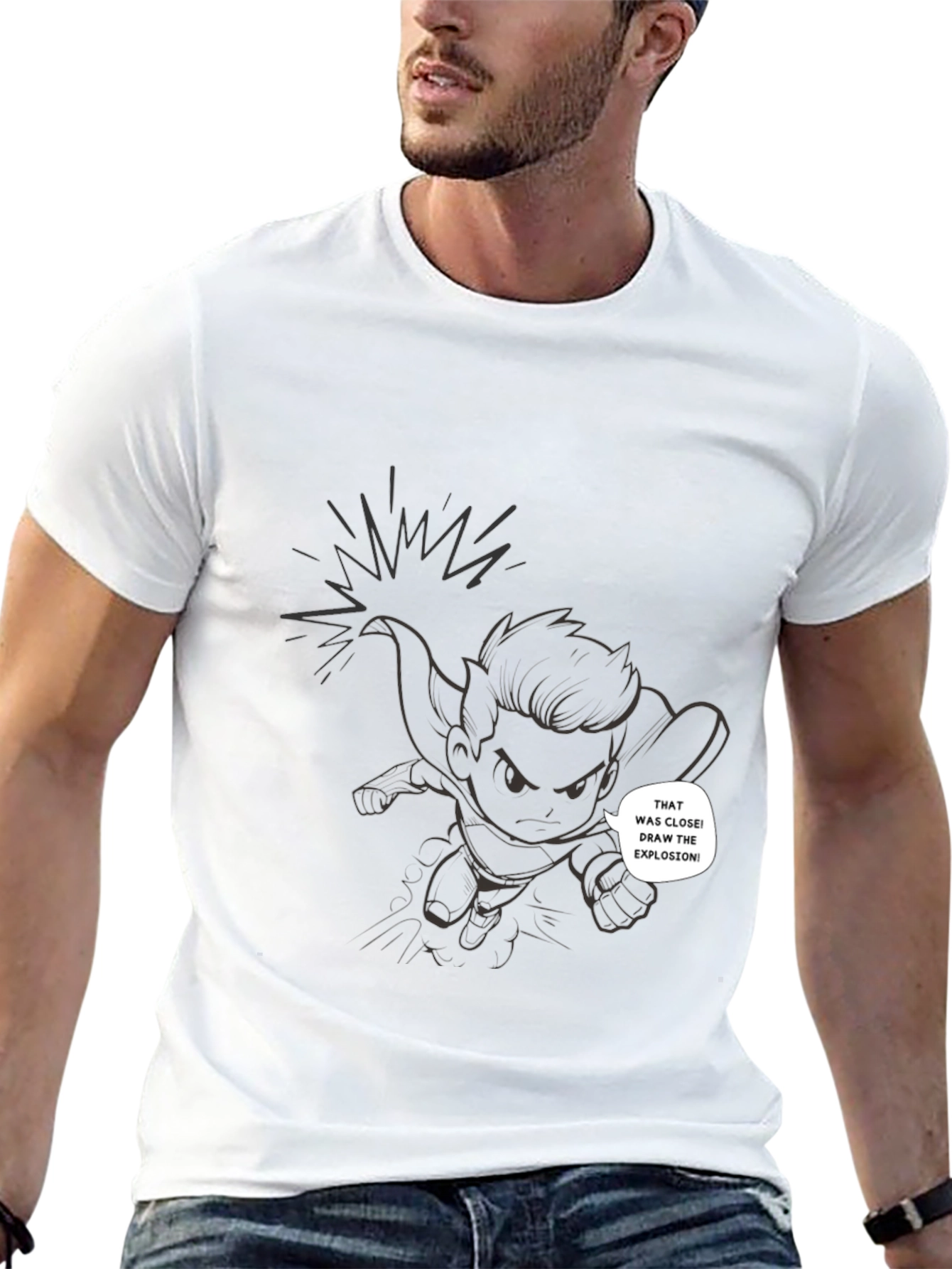 That Was Close! Graphic T-Shirt