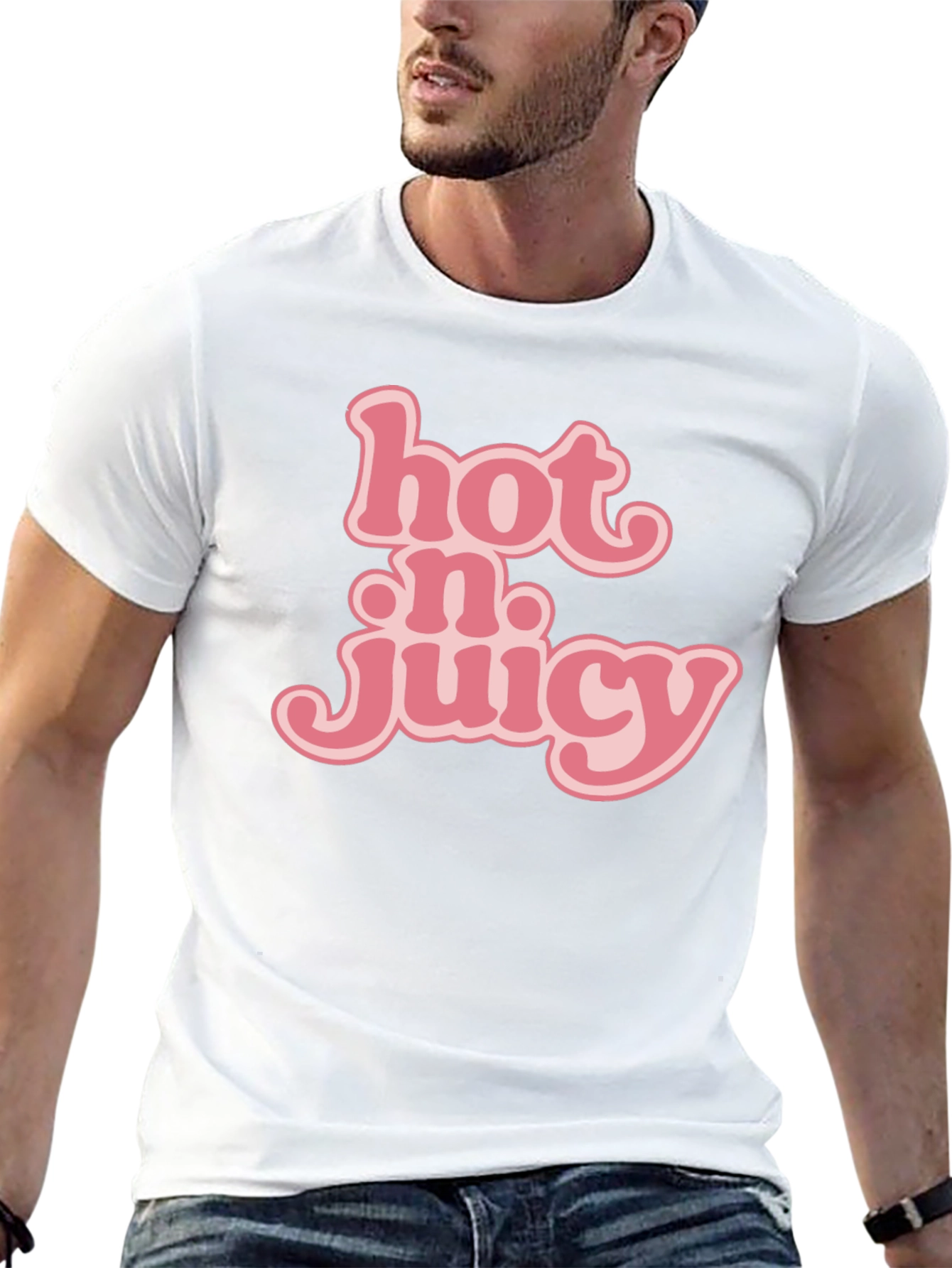 Hot N Juicy Graphic Tee - Trendy Unisex Fit