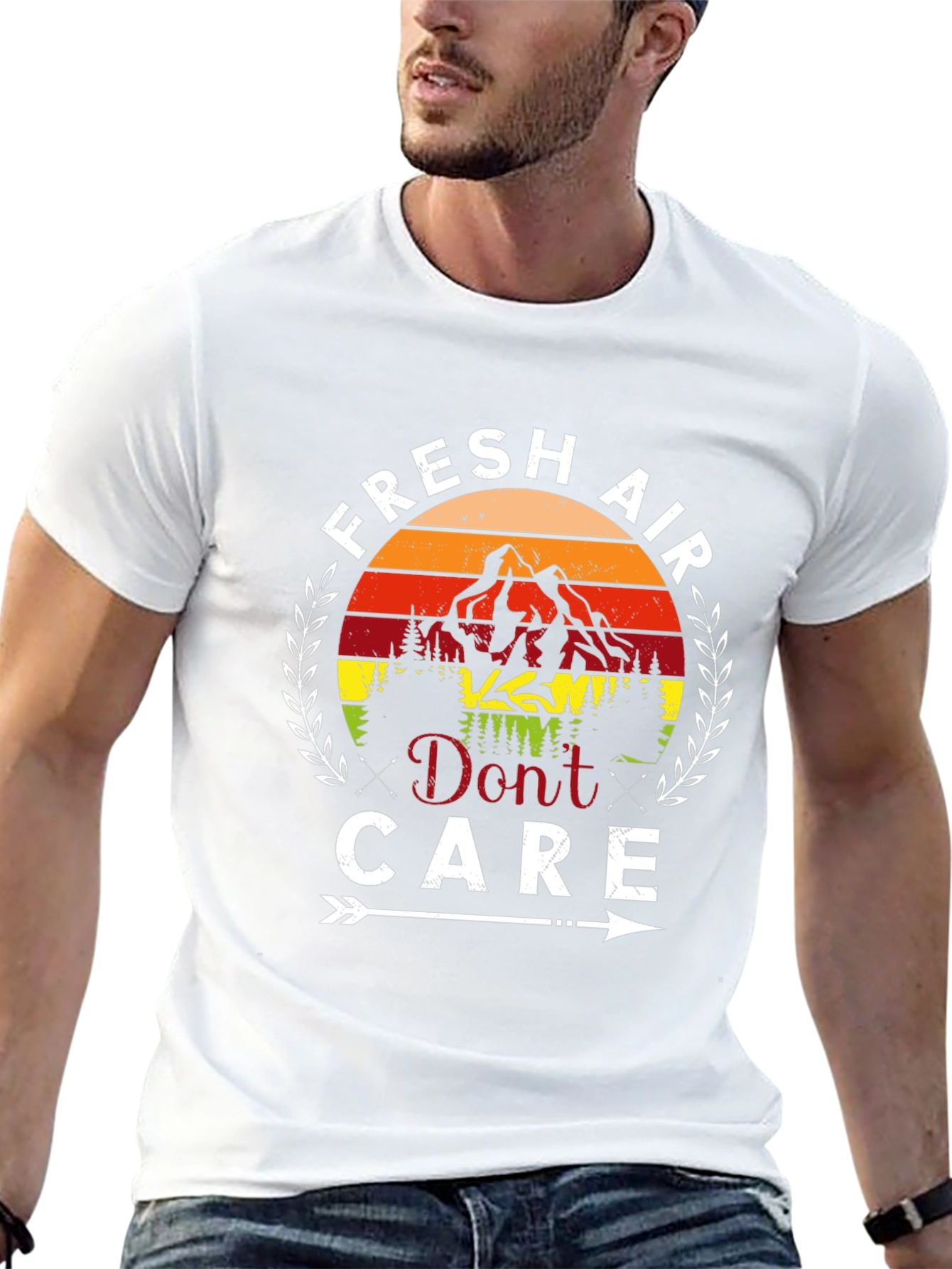 Fresh Air Dont Care Graphic Tee