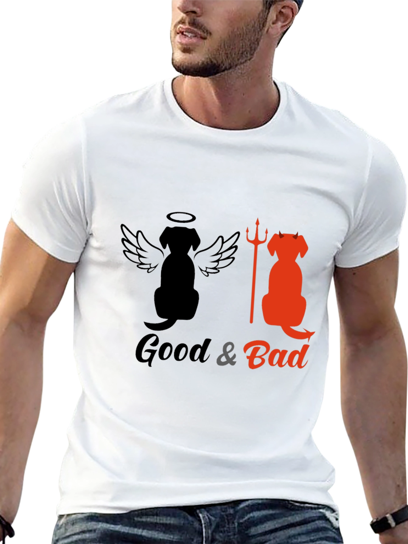 Good & Bad Dog Graphic Tee