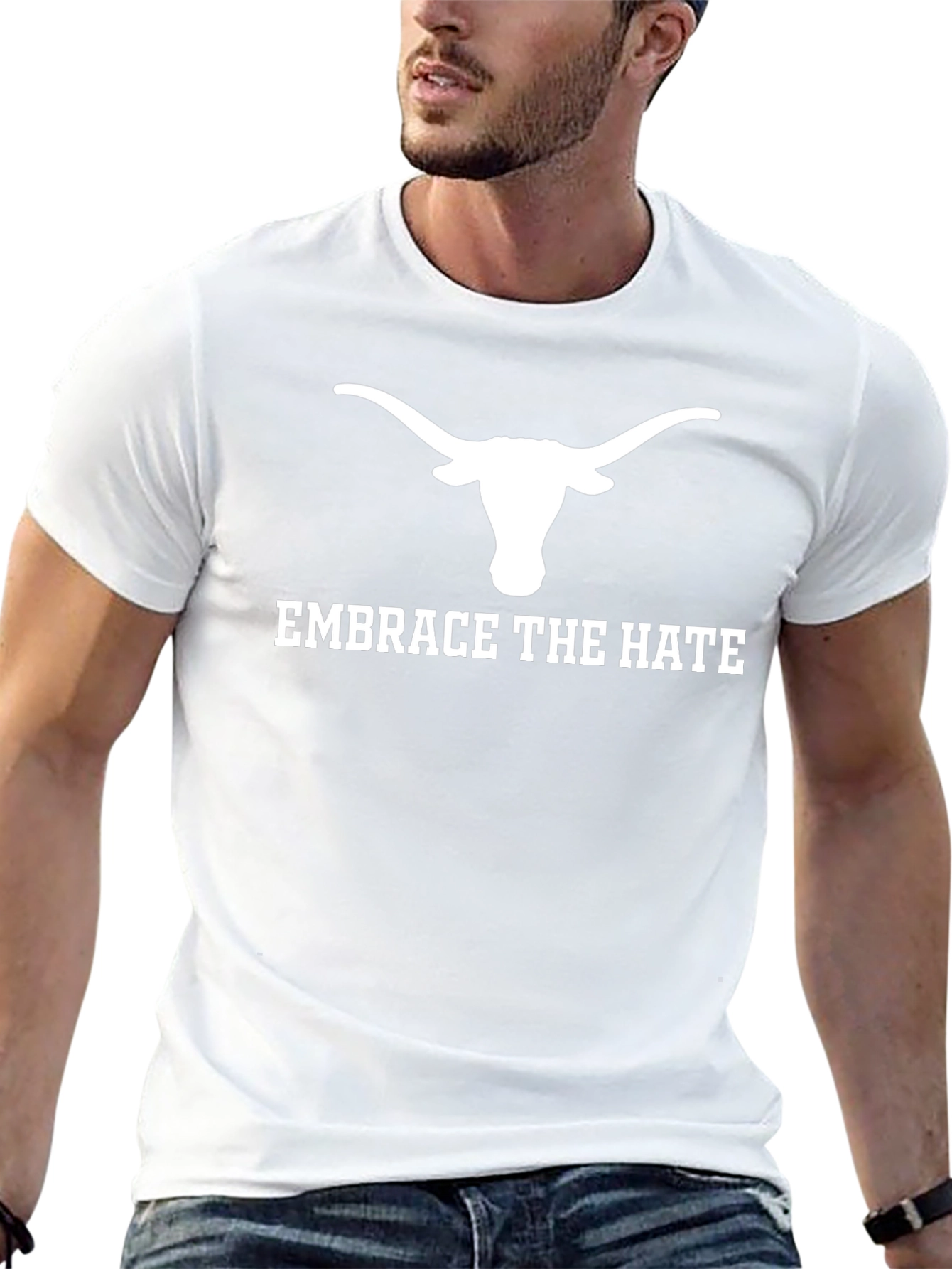 Embrace the Hate Texas Longhorns Graphic T-Shirt