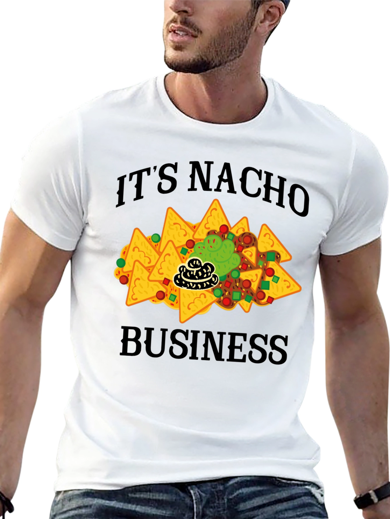 Its Nacho Business Funny Graphic T-Shirt