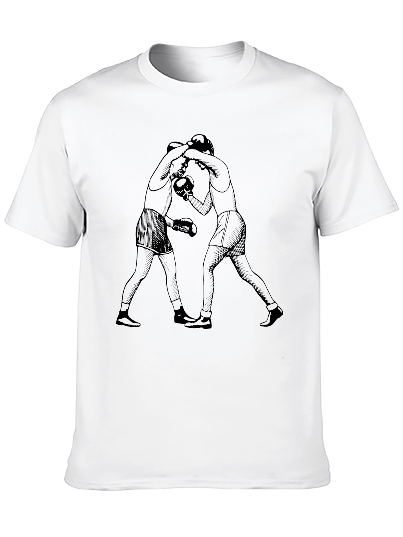 Boxing Graphic T-Shirt - Classic Fighter Design