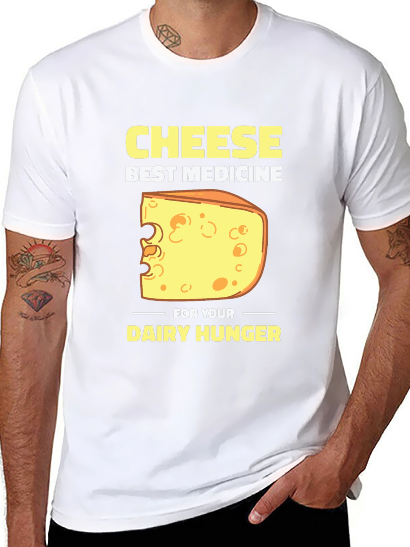 Cheese Best Medicine T-Shirt