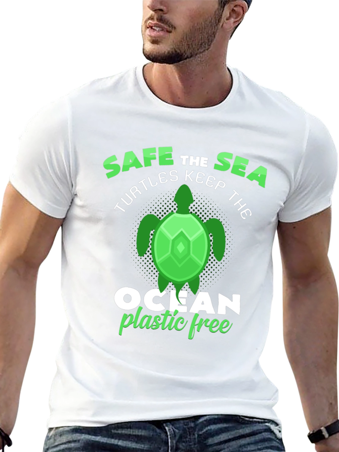 Save The Sea Turtle Graphic Tee