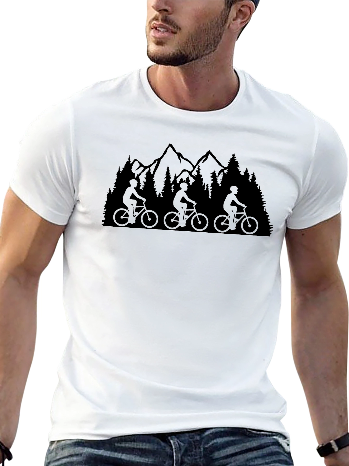 Mountain Bike Silhouette T-Shirt
