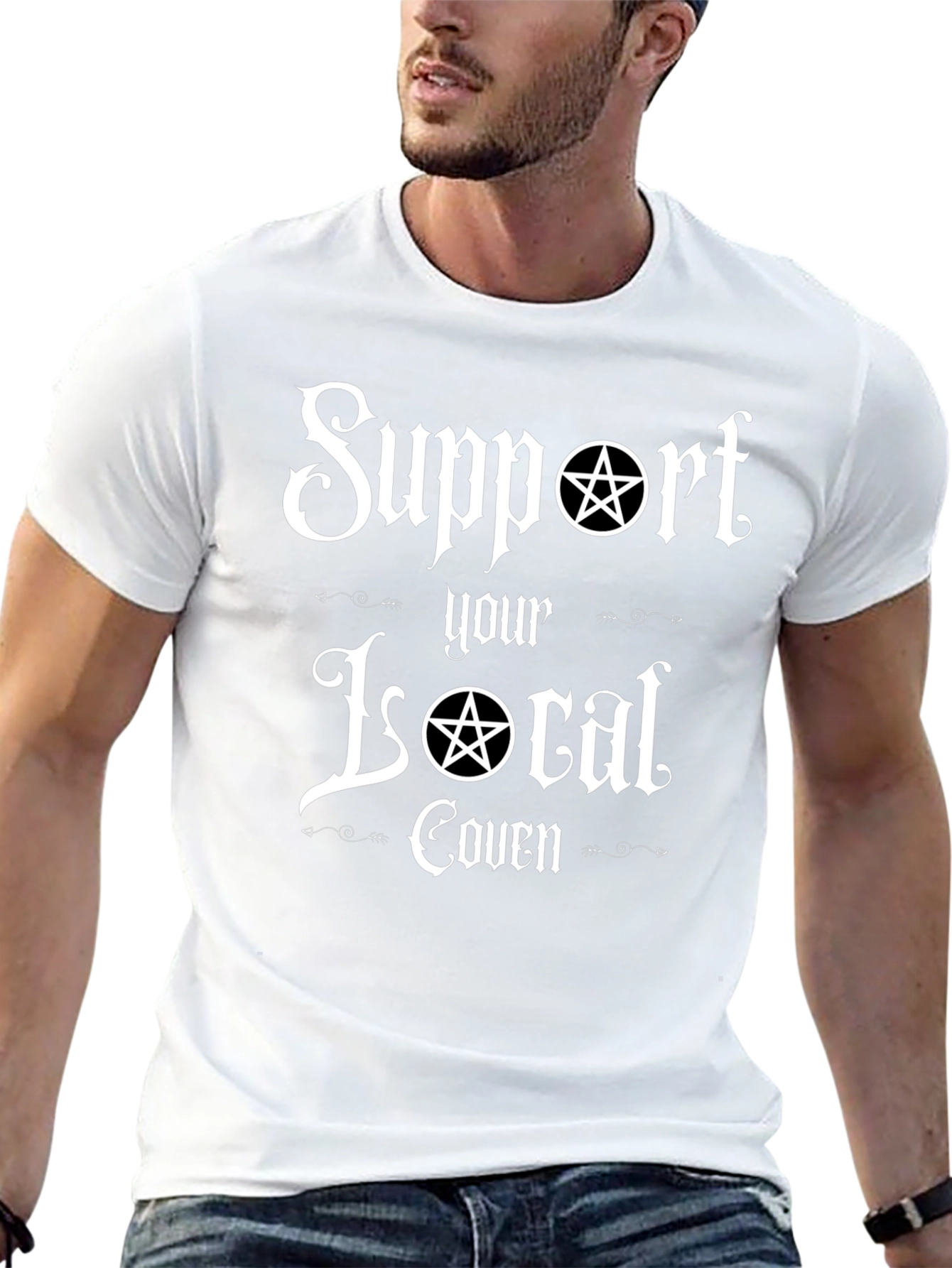 Support Your Local Coven T-Shirt - Witchy Tee
