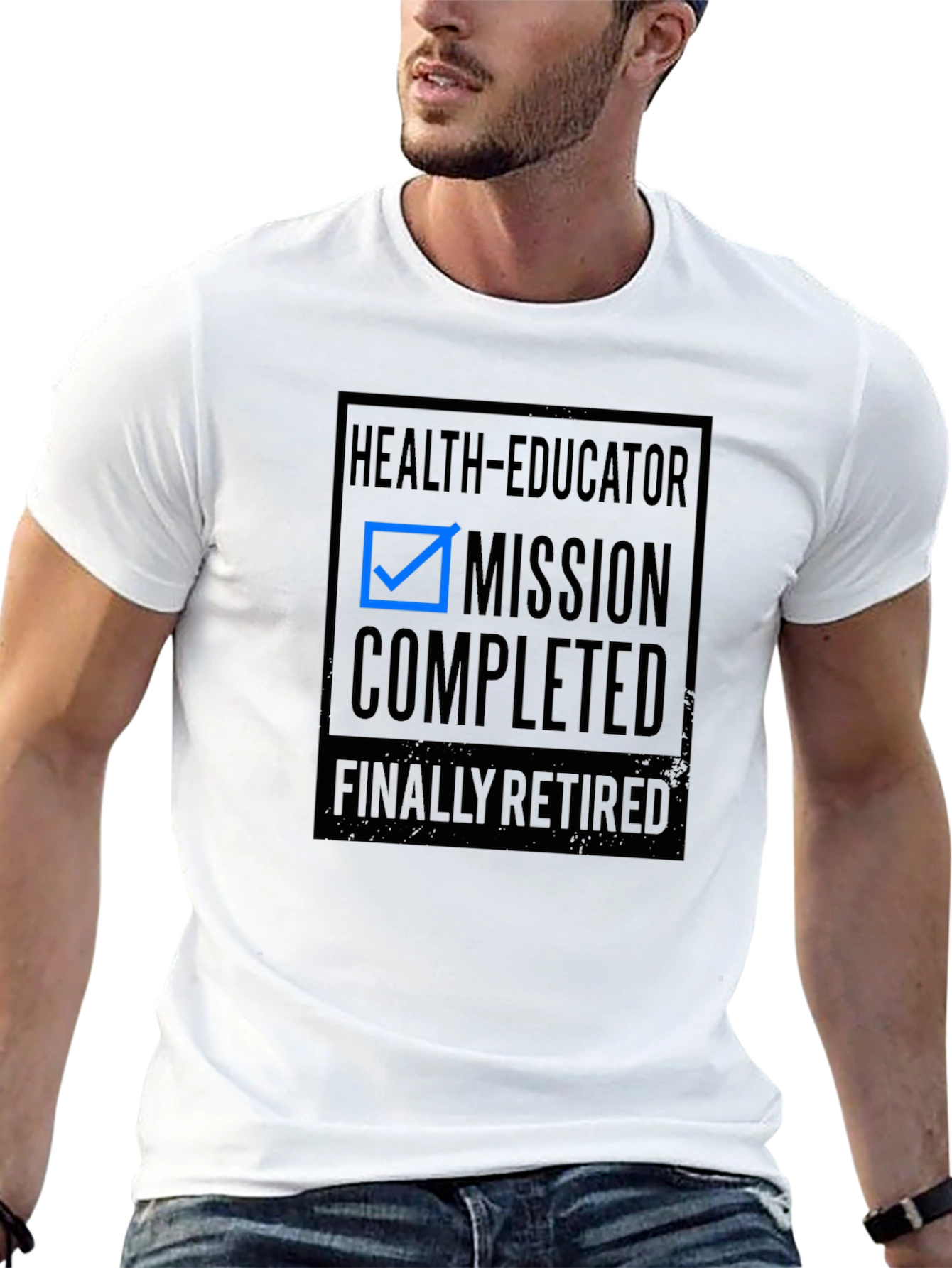 Health Educator Retirement T-Shirt - Mission Completed