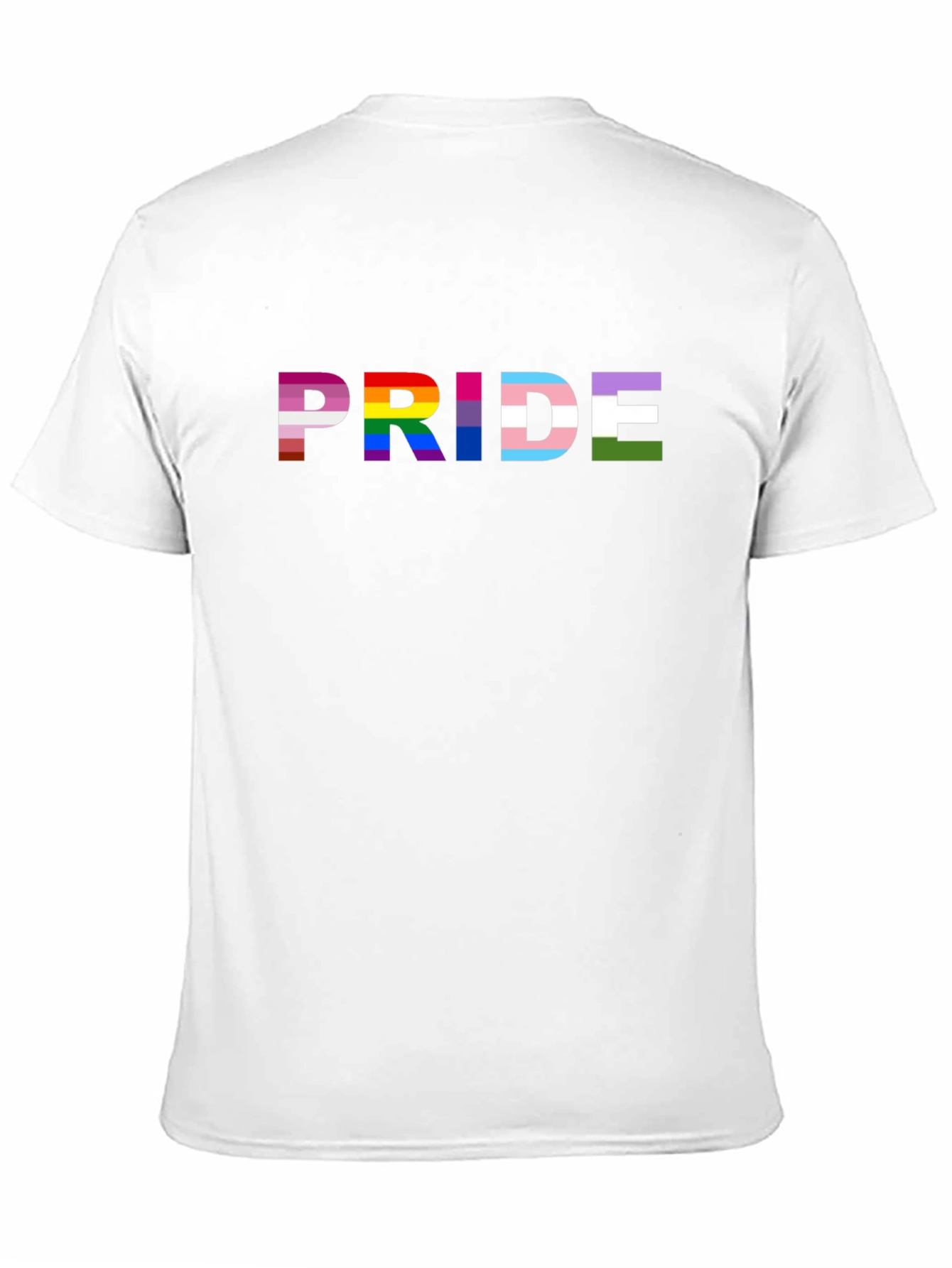 Pride Rainbow Flag Graphic T-Shirt