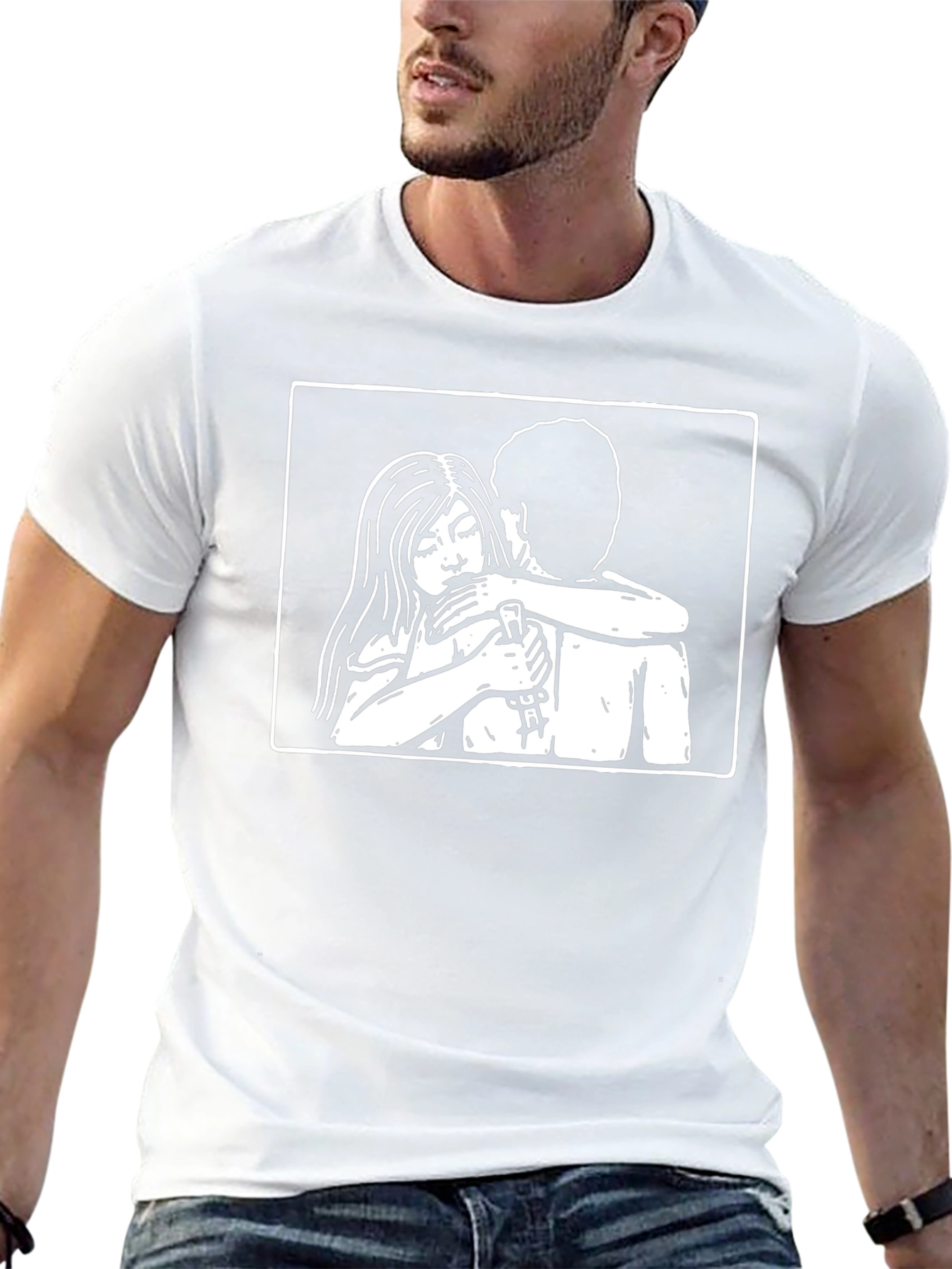 Black Graphic Tee - Love & Betrayal