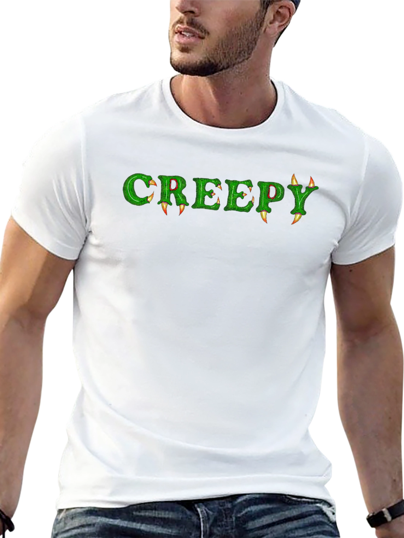 Creepy Graphic Tee - Halloween