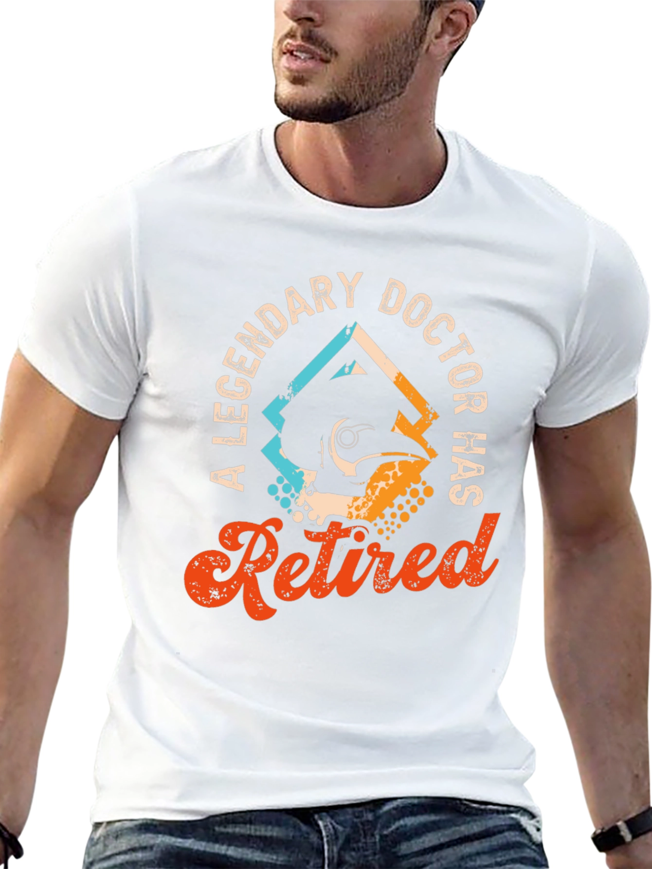 Legendary Doctor Retired T-Shirt - Novelty Gift