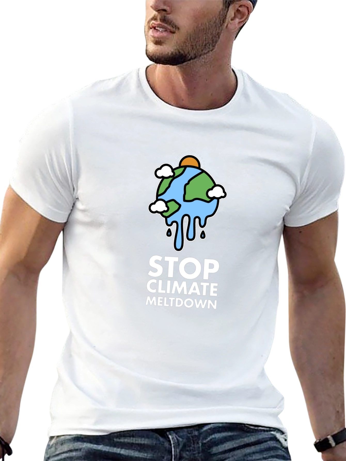 Stop Climate Meltdown Graphic Tee